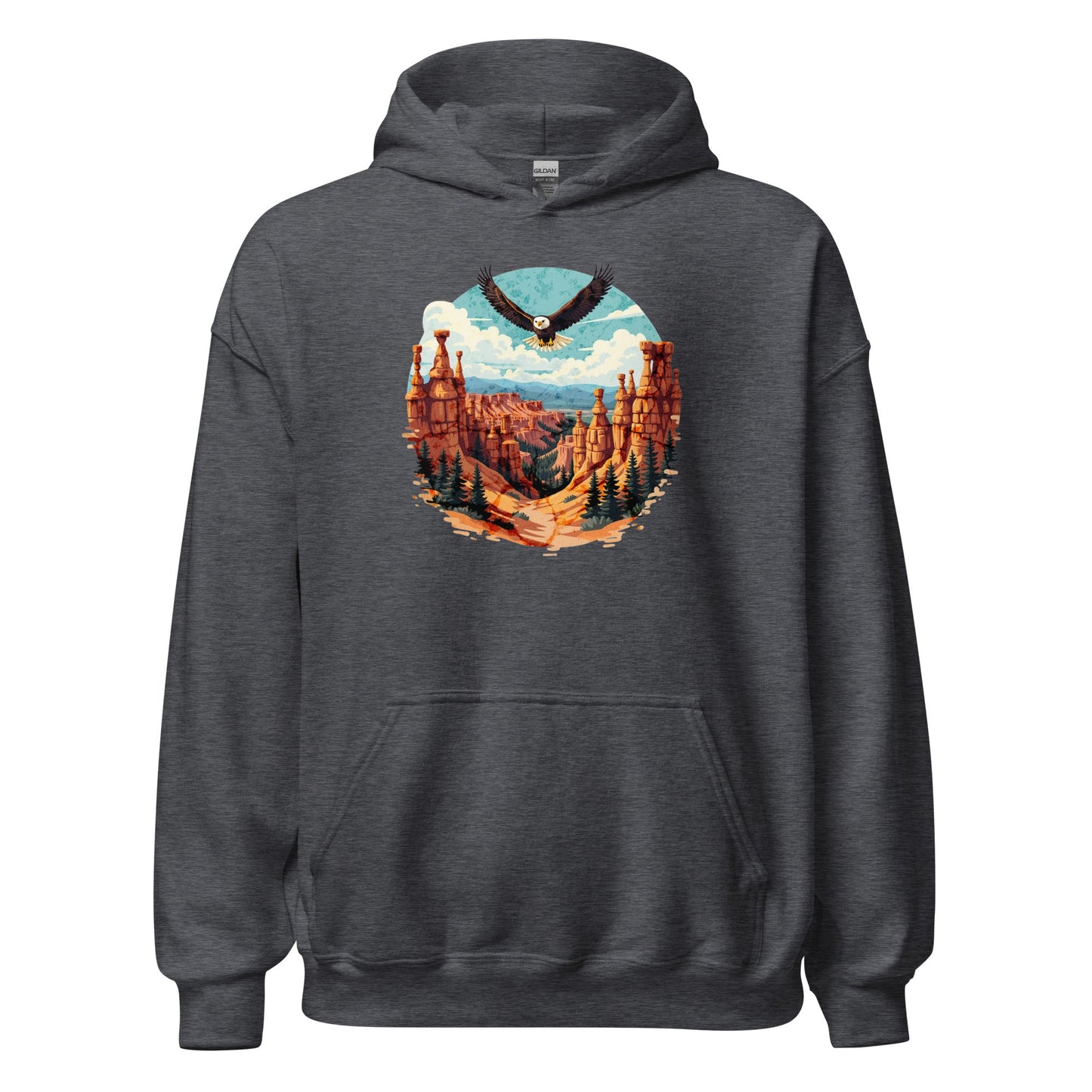 Soaring Eagle Men's (Unisex) Hoodie - Hoodies - Discovery Co.