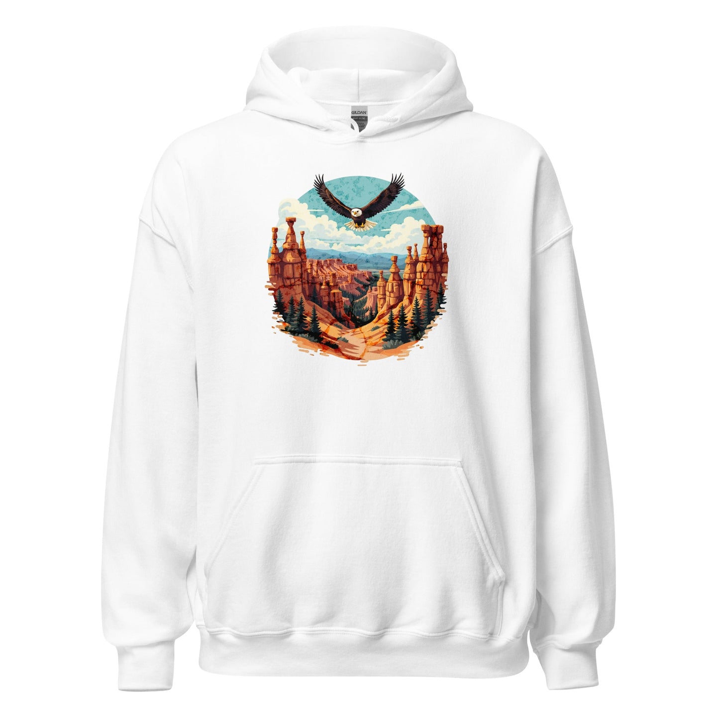 Soaring Eagle Men's (Unisex) Hoodie - Hoodies - Discovery Co.