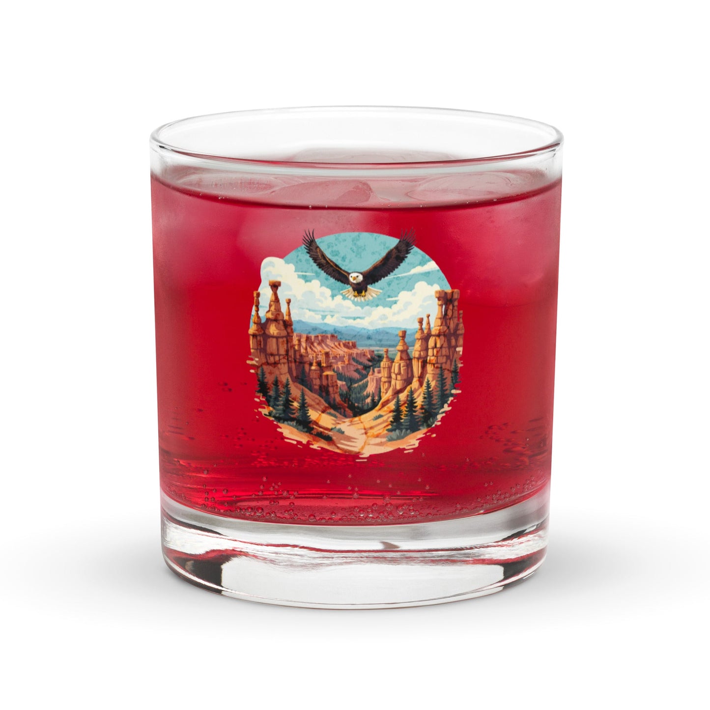 Soaring Eagle Rocks Glass - Rocks Glass - Discovery Co.