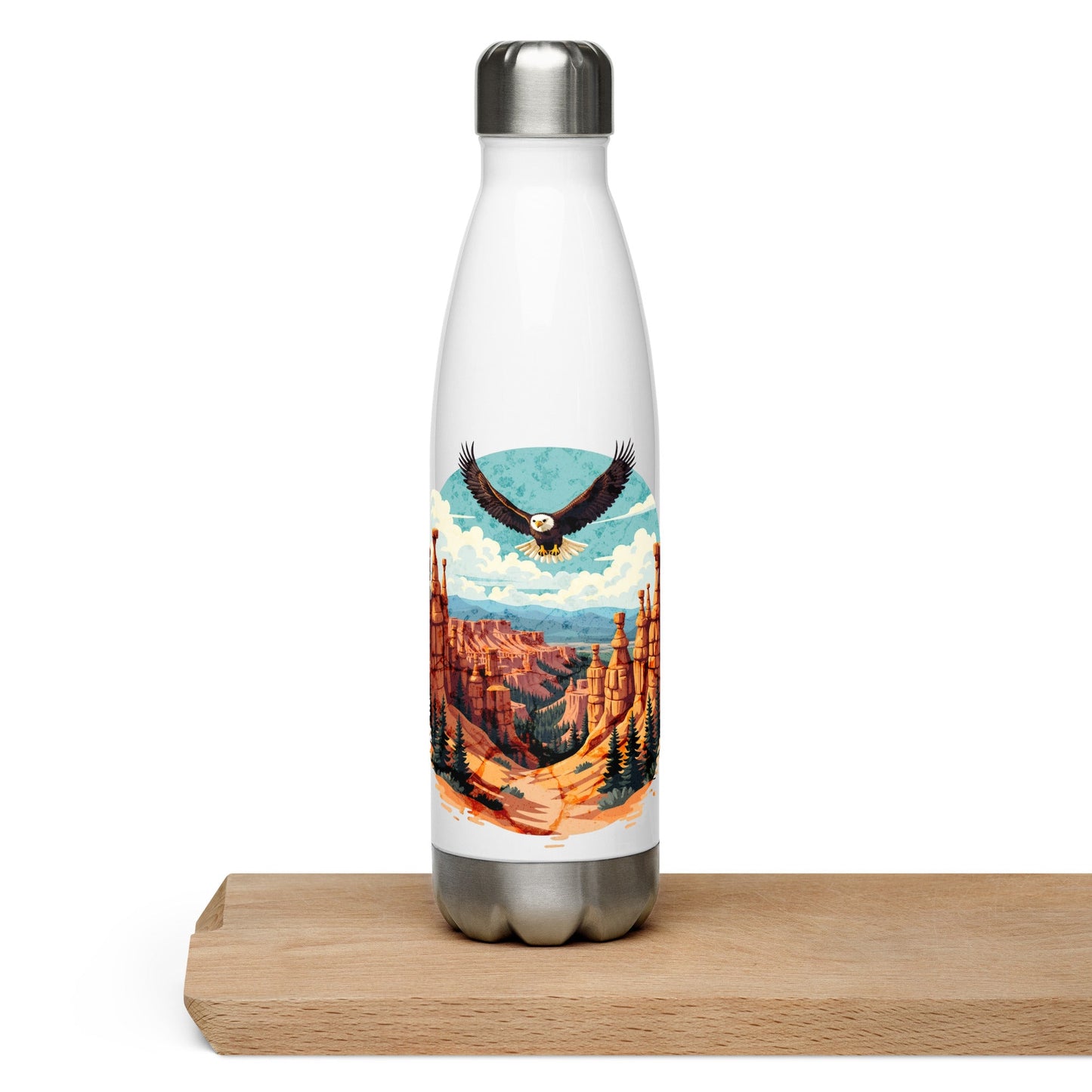 Soaring Eagle Stainless Steel Water Bottle - Stainless Steel Water Bottle - Discovery Co.