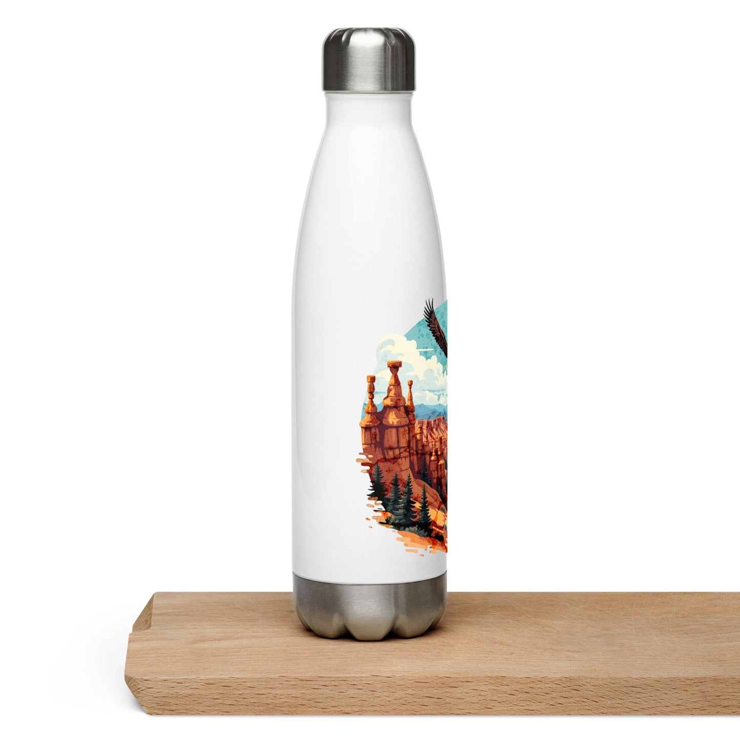 Soaring Eagle Stainless Steel Water Bottle - Stainless Steel Water Bottle - Discovery Co.