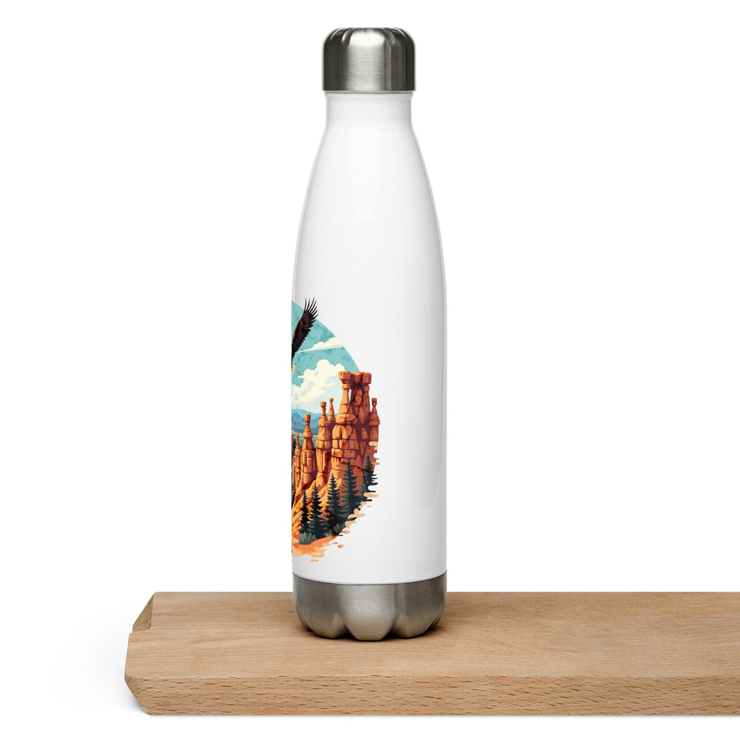 Soaring Eagle Stainless Steel Water Bottle - Stainless Steel Water Bottle - Discovery Co.