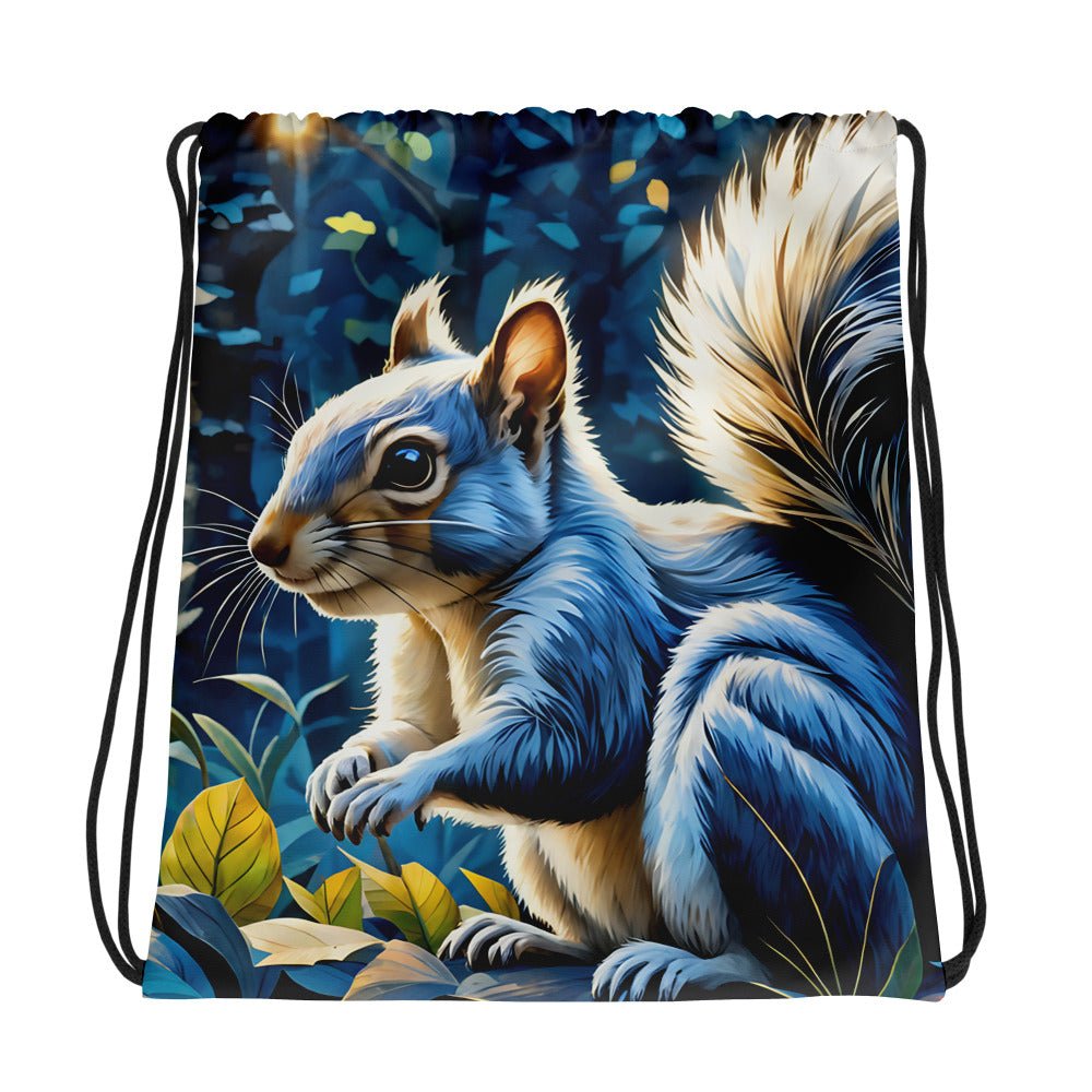 Squirrel Drawstring Bag - Drawstring Bag - Discovery Co.