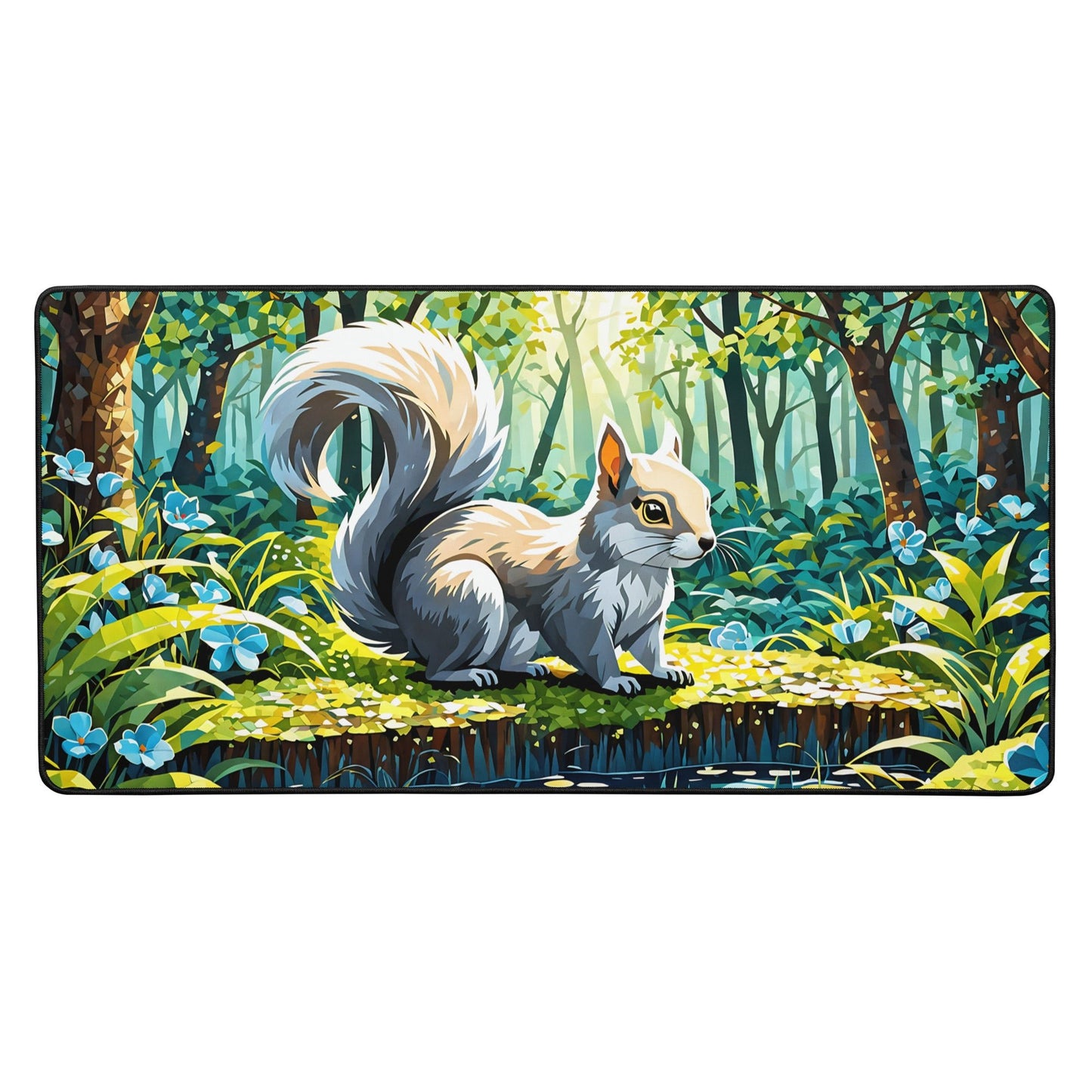 Squirrel II Desk Mat - Mouse Pads - Discovery Co.