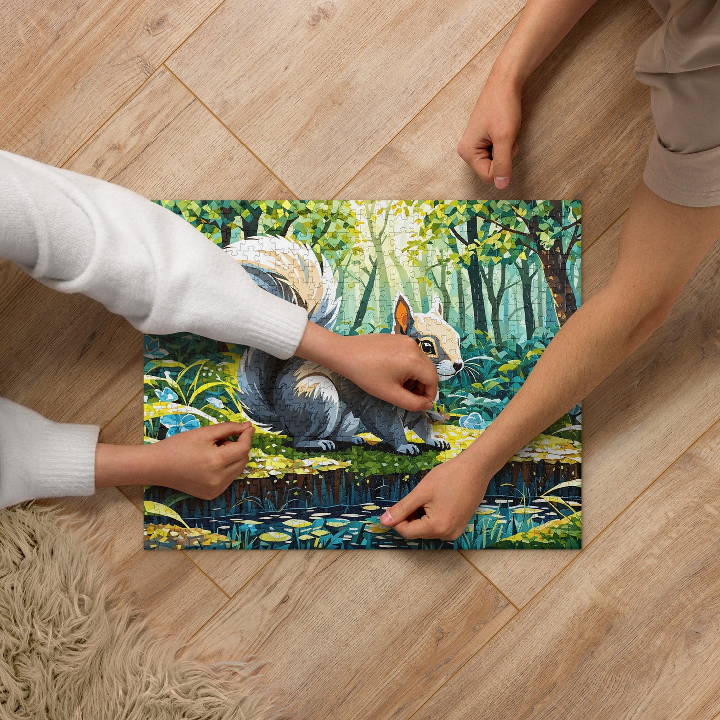 Squirrel II Jigsaw Puzzle - Puzzle - Discovery Co.