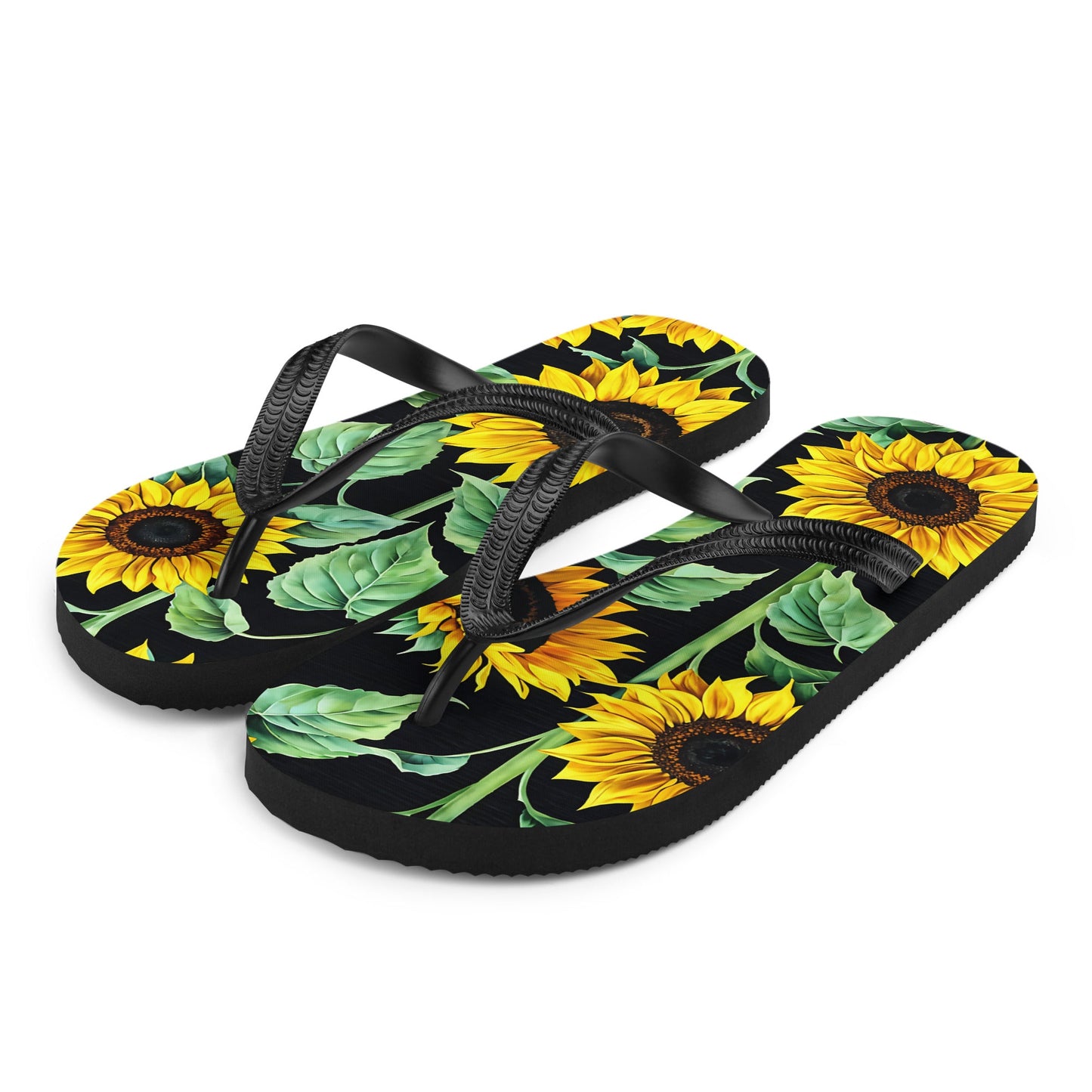 Sunflowers Flip - Flops - Footwear - Discovery Co.