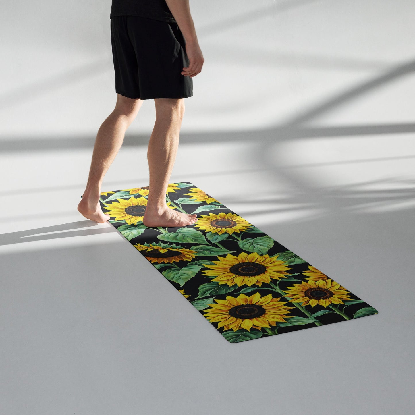 Sunflowers Yoga Mat - Yoga Mat - Discovery Co.