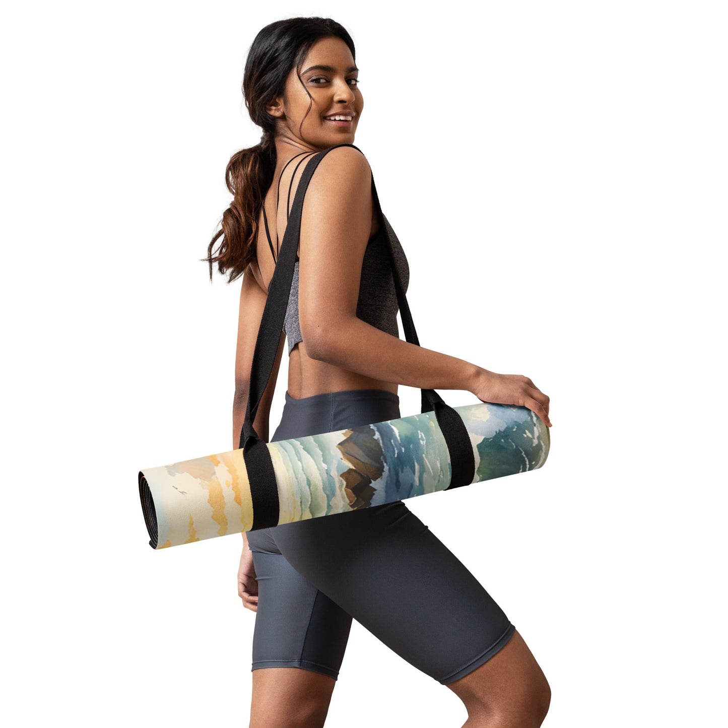 Sunset Beach Yoga Mat - Yoga Mat - Discovery Co.