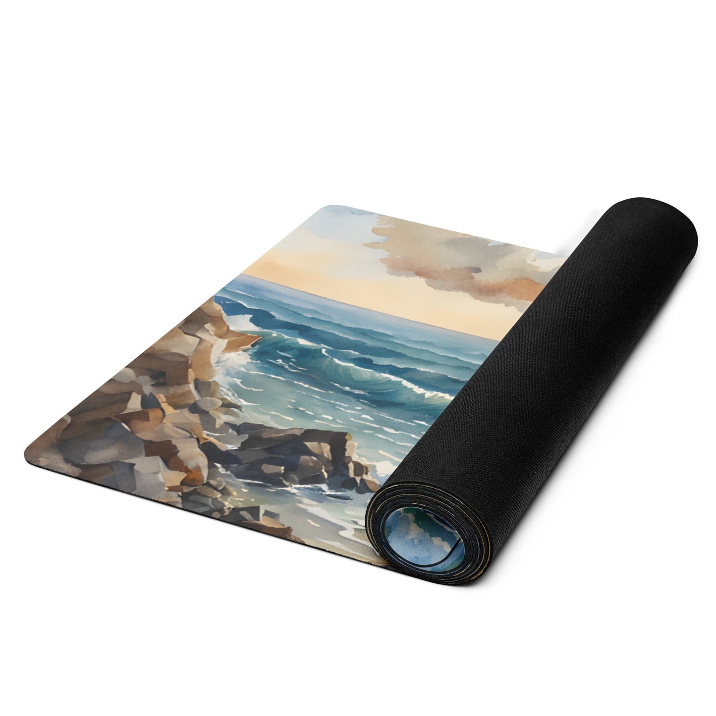 Sunset Beach Yoga Mat - Yoga Mat - Discovery Co.