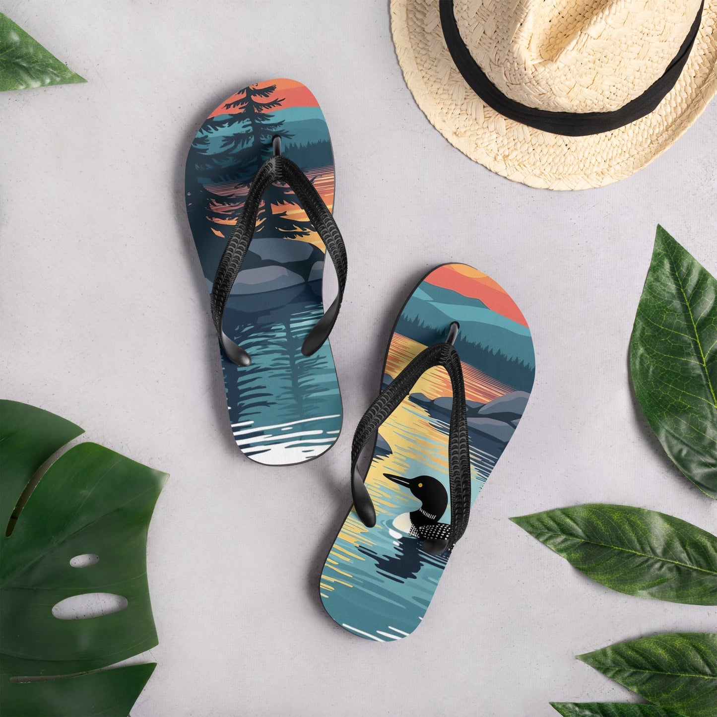Sunset Duck Flip - Flops - Footwear - Discovery Co.