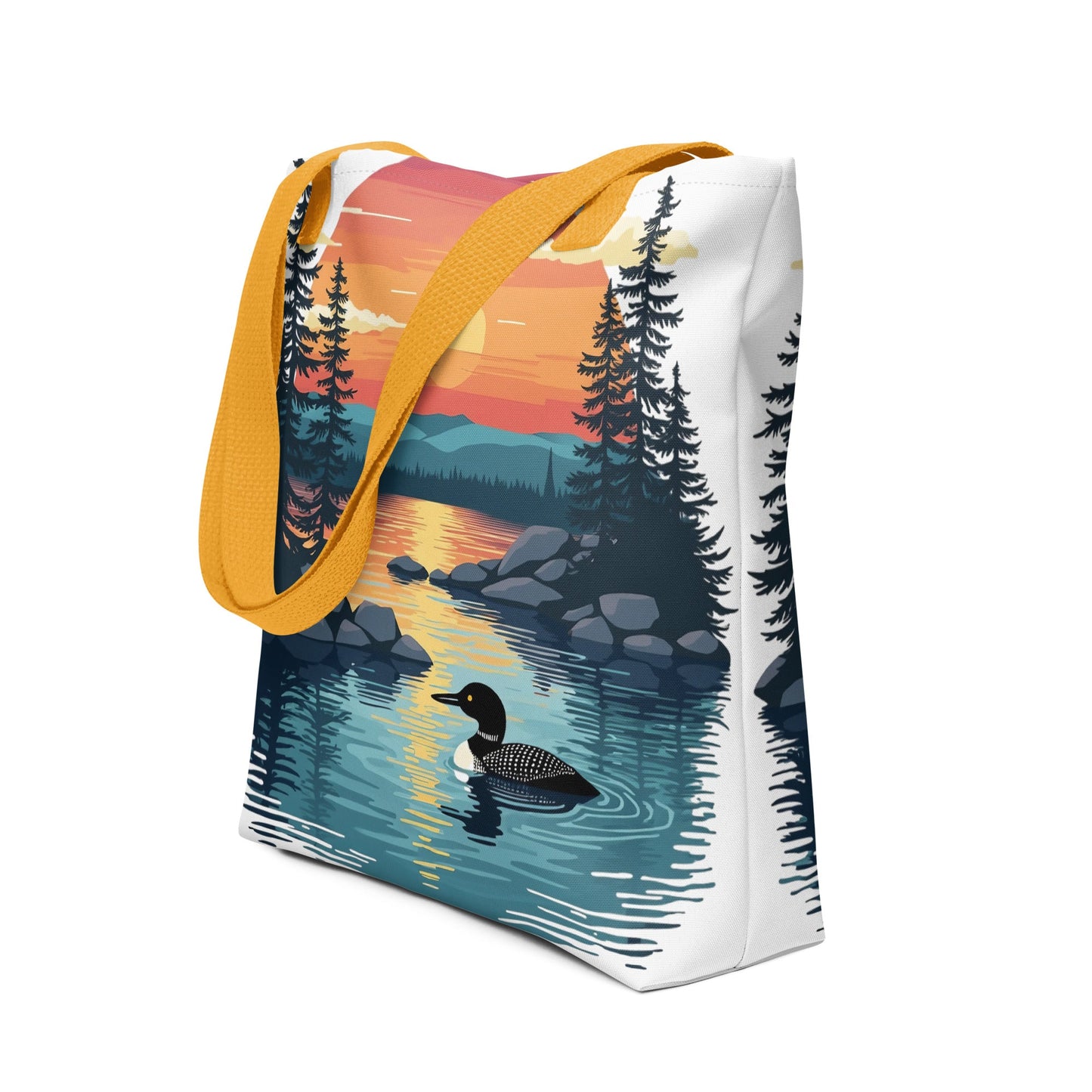 Sunset Duck Tote Bag - Tote Bags - Discovery Co.