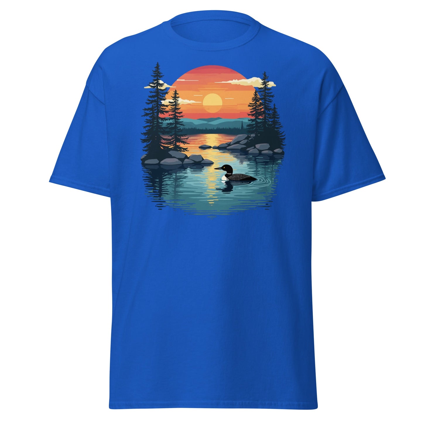Sunset Duck Women's (Unisex) Classic Tee - Women's Shirts - Discovery Co.