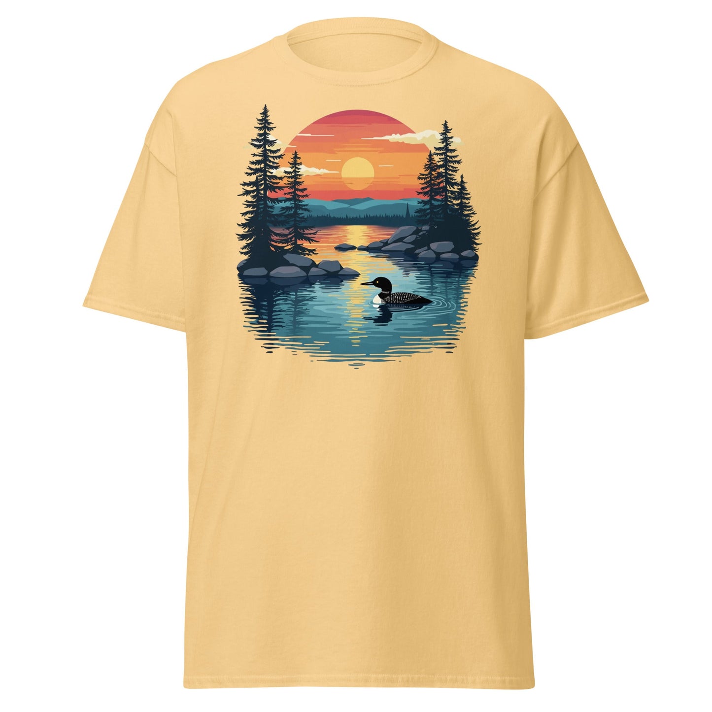 Sunset Duck Women's (Unisex) Classic Tee - Women's Shirts - Discovery Co.
