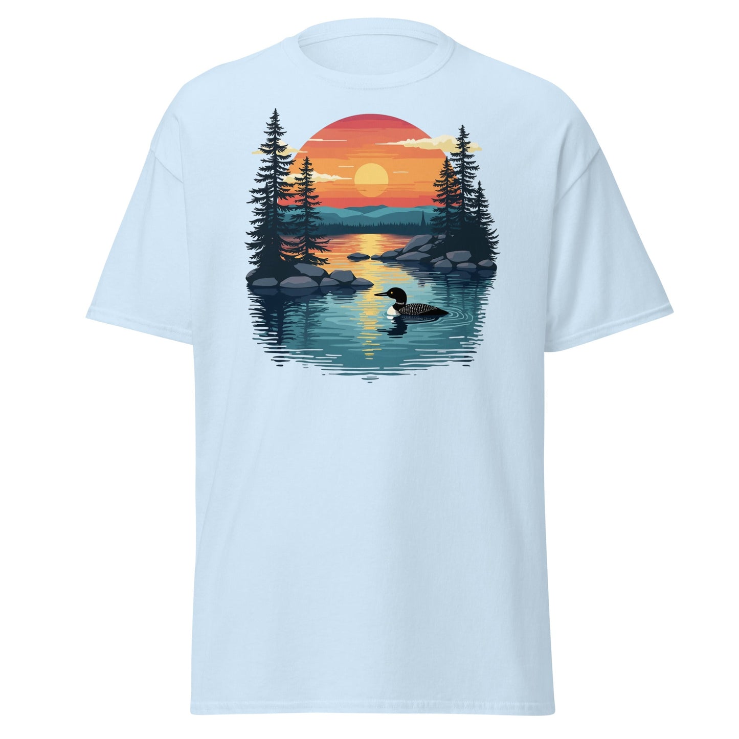 Sunset Duck Women's (Unisex) Classic Tee - Women's Shirts - Discovery Co.