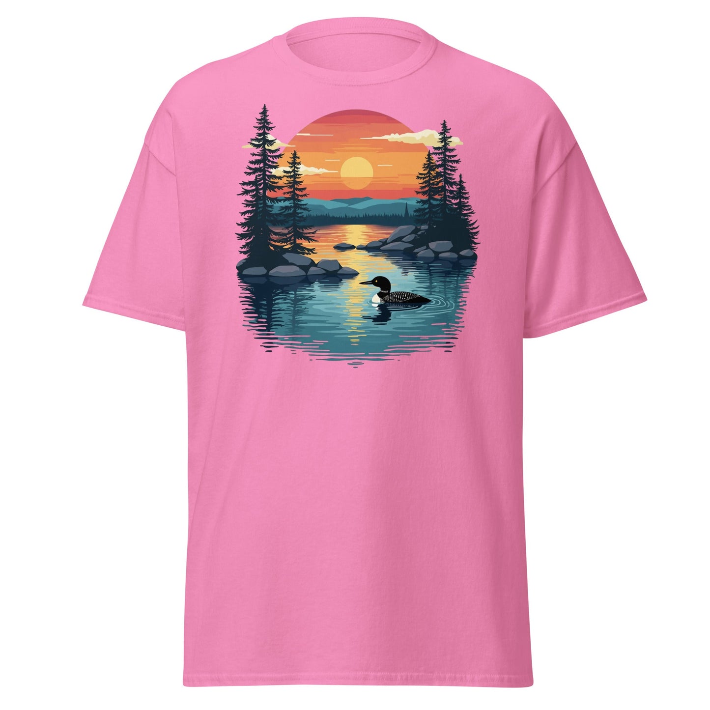 Sunset Duck Women's (Unisex) Classic Tee - Women's Shirts - Discovery Co.