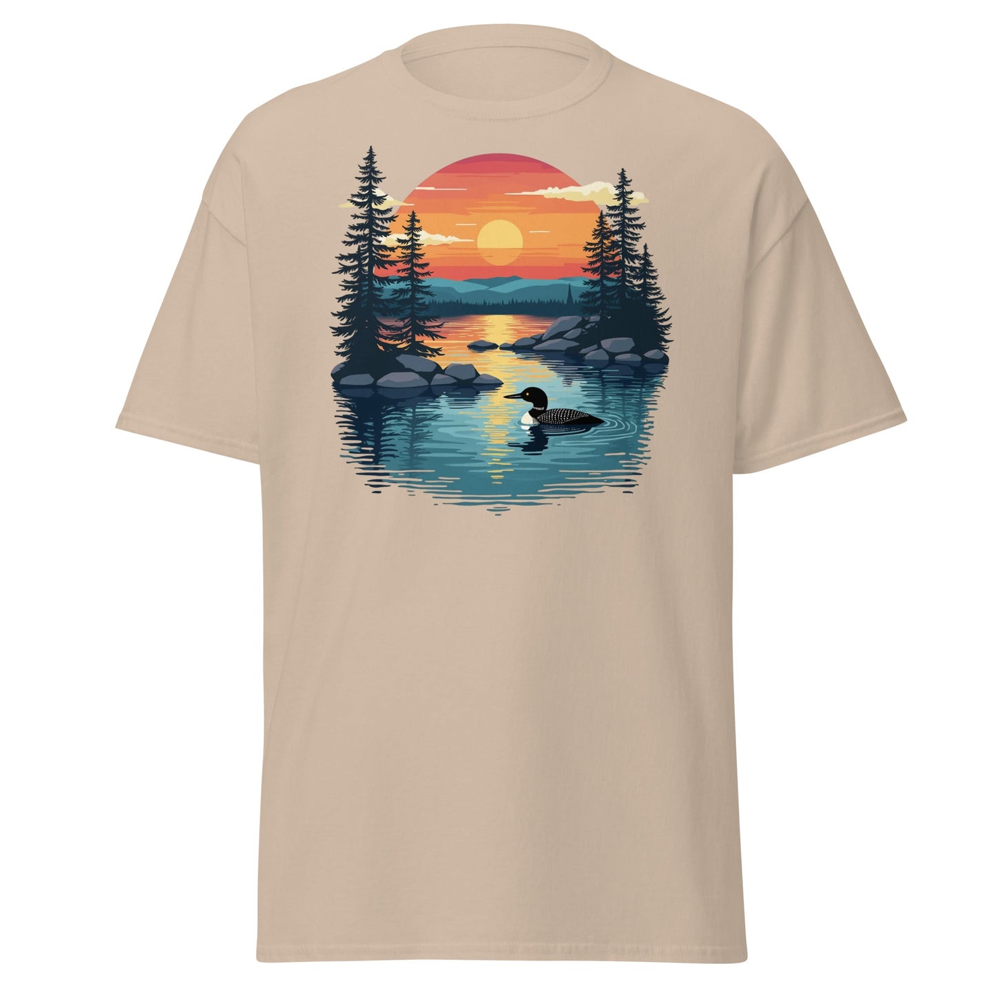 Sunset Duck Women's (Unisex) Classic Tee - Women's Shirts - Discovery Co.
