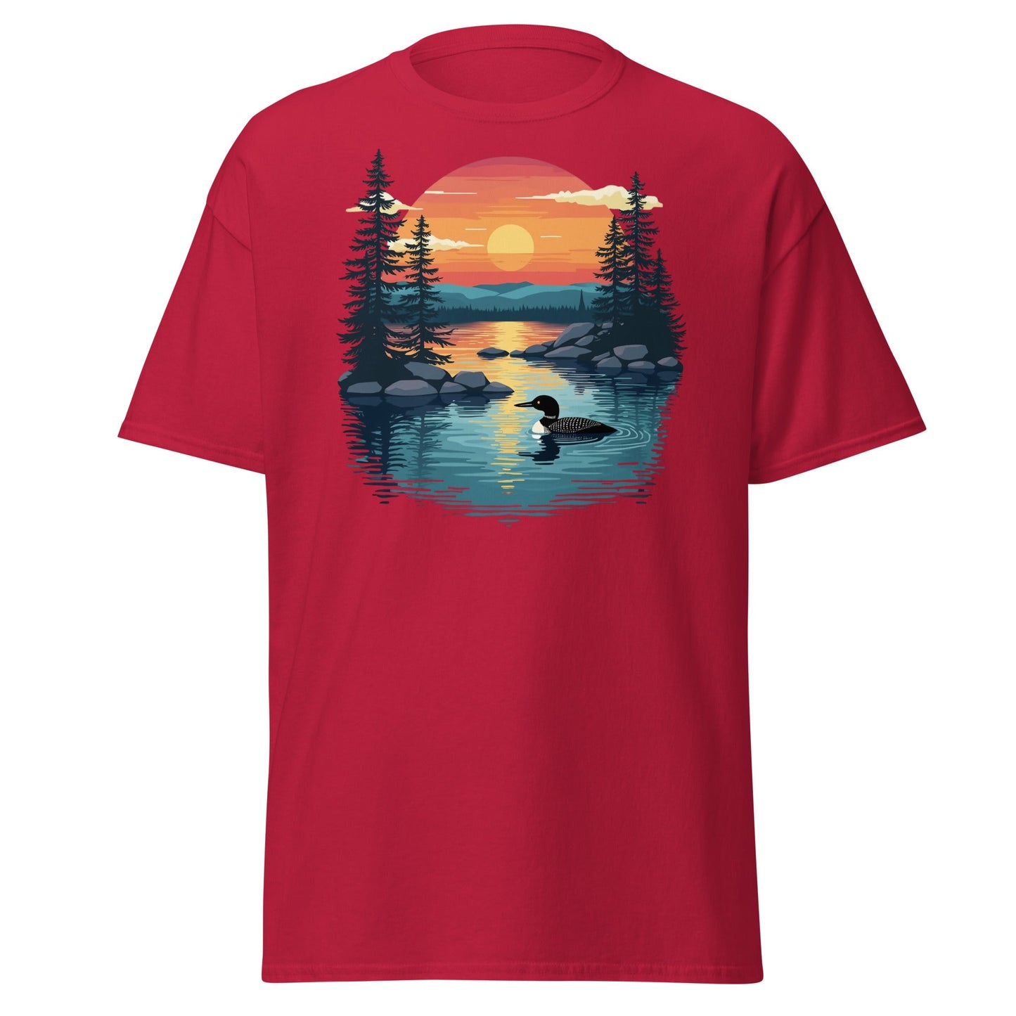Sunset Duck Women's (Unisex) Classic Tee - Women's Shirts - Discovery Co.
