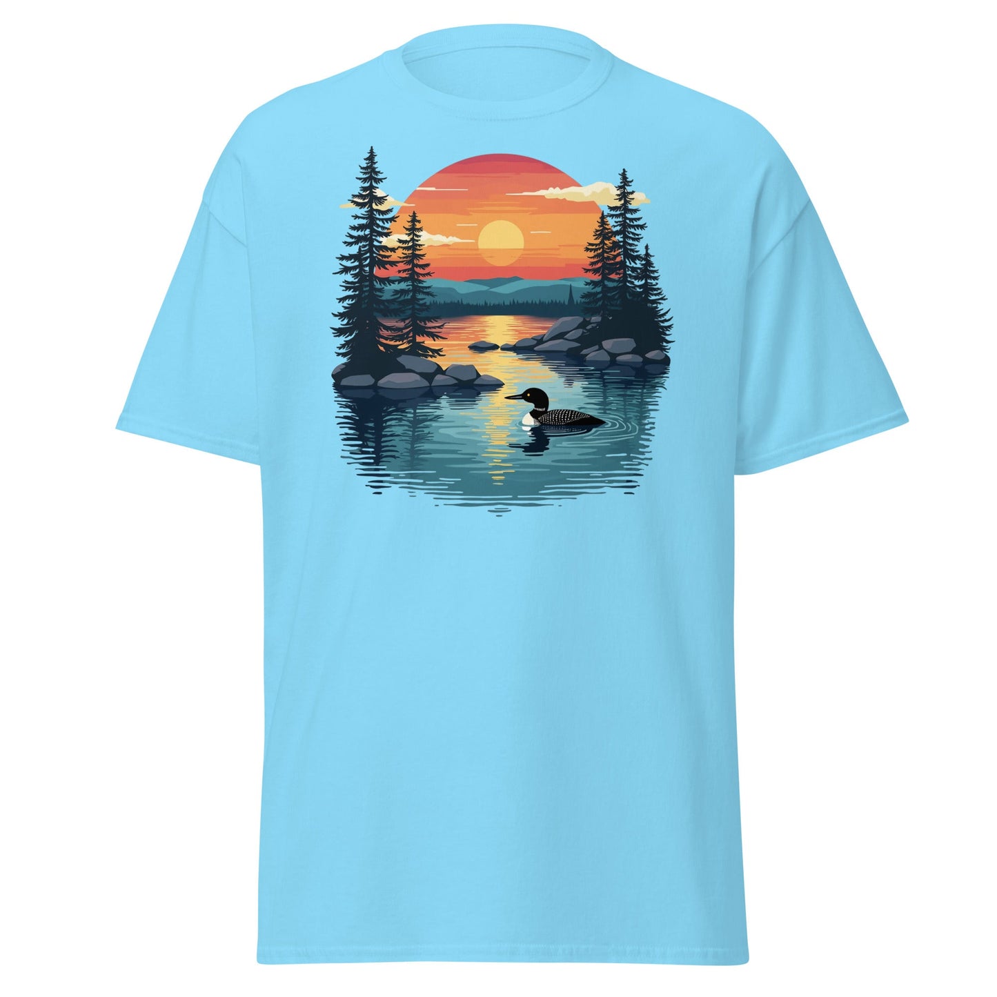 Sunset Duck Women's (Unisex) Classic Tee - Women's Shirts - Discovery Co.