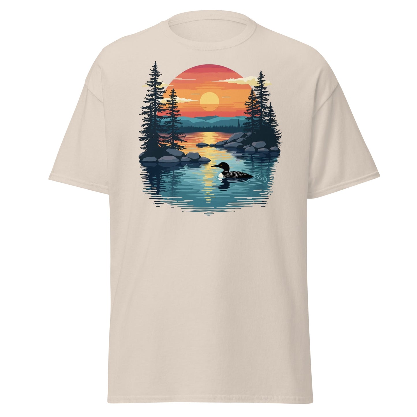 Sunset Duck Women's (Unisex) Classic Tee - Women's Shirts - Discovery Co.