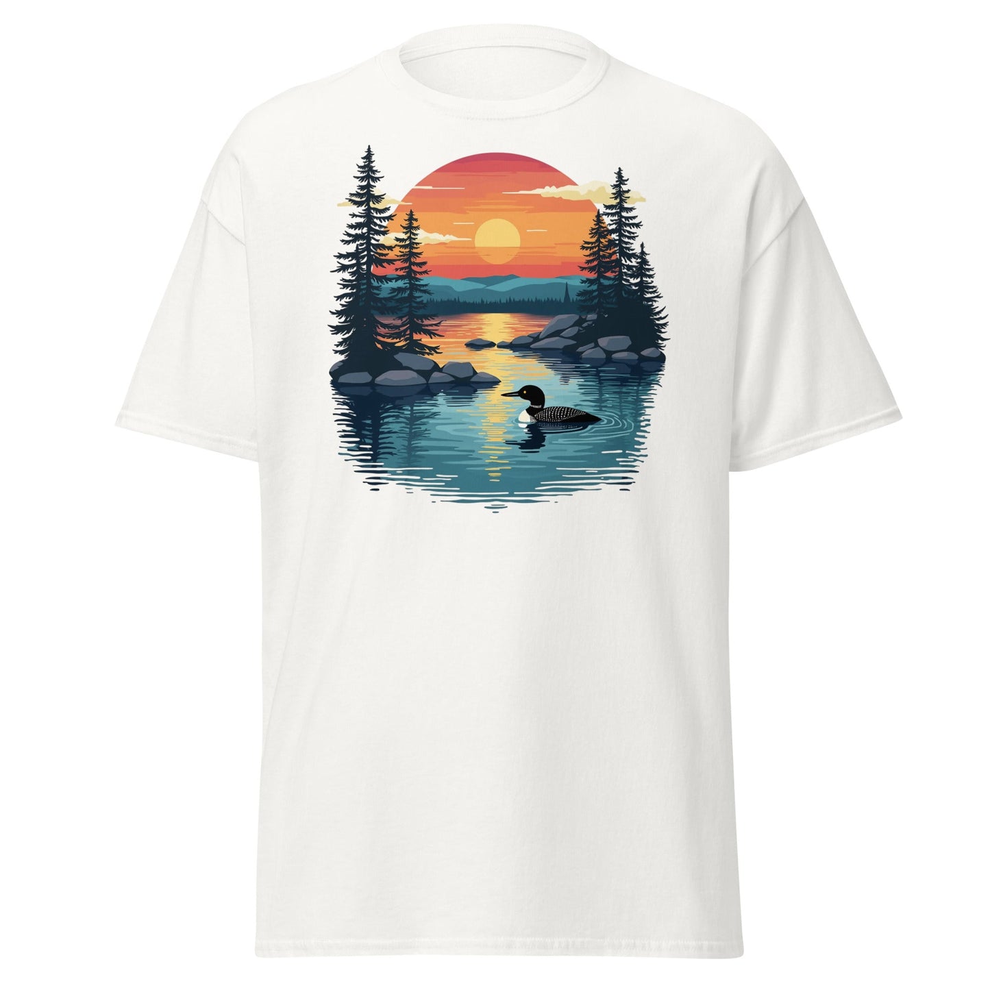 Sunset Duck Women's (Unisex) Classic Tee - Women's Shirts - Discovery Co.