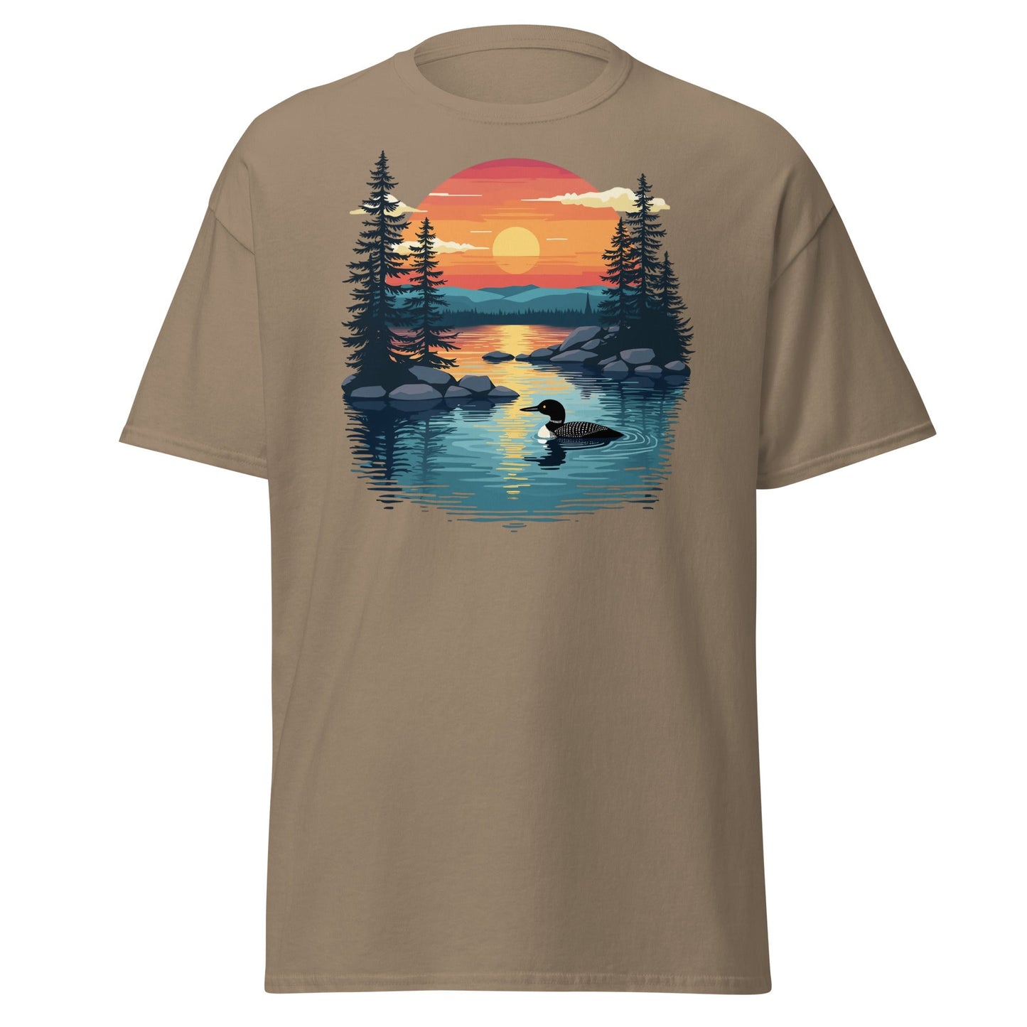 Sunset Duck Women's (Unisex) Classic Tee - Women's Shirts - Discovery Co.