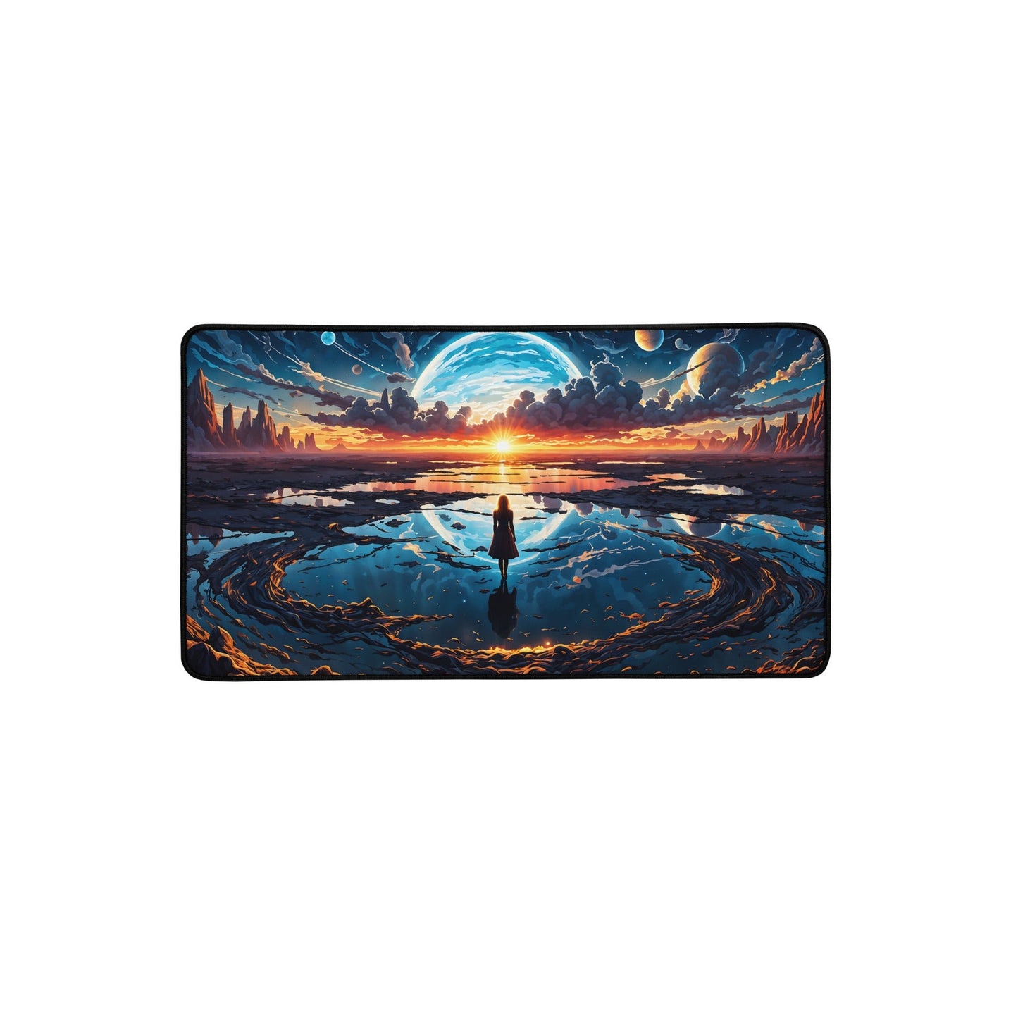 Surreal Nightfall Desk Mat - Mouse Pads - Discovery Co.