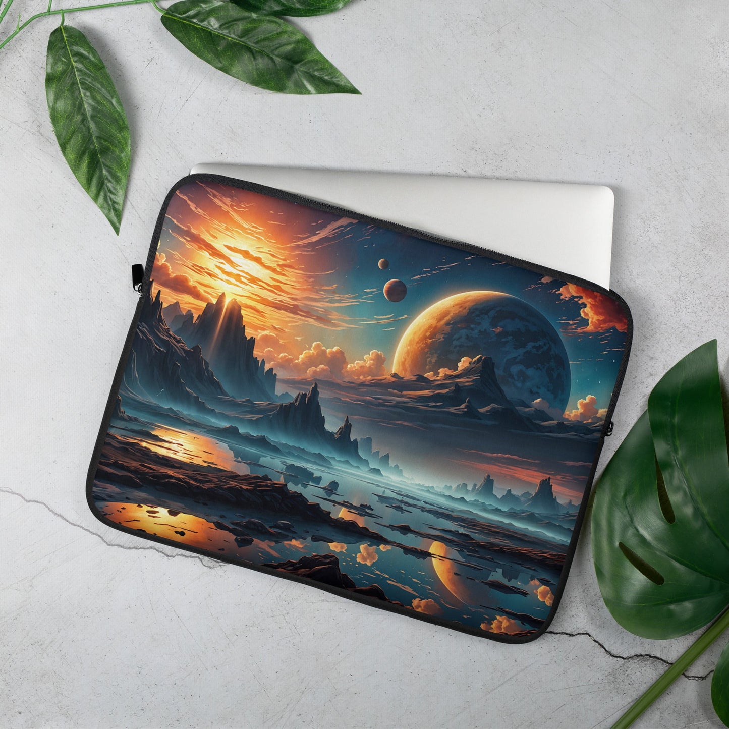 Surreal Nightfall II Laptop Sleeve - Laptop Cases - Discovery Co.