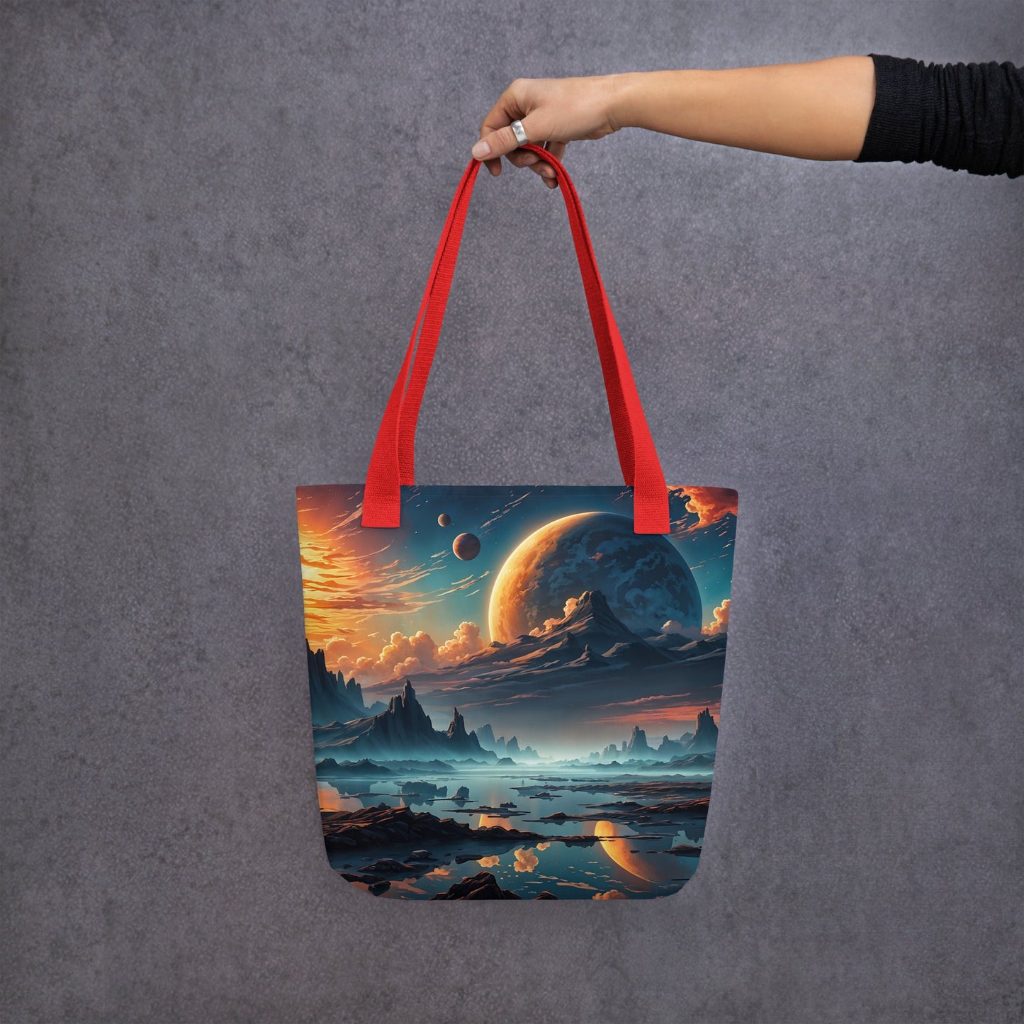 Surreal Nightfall II Tote Bag - Tote Bags - Discovery Co.