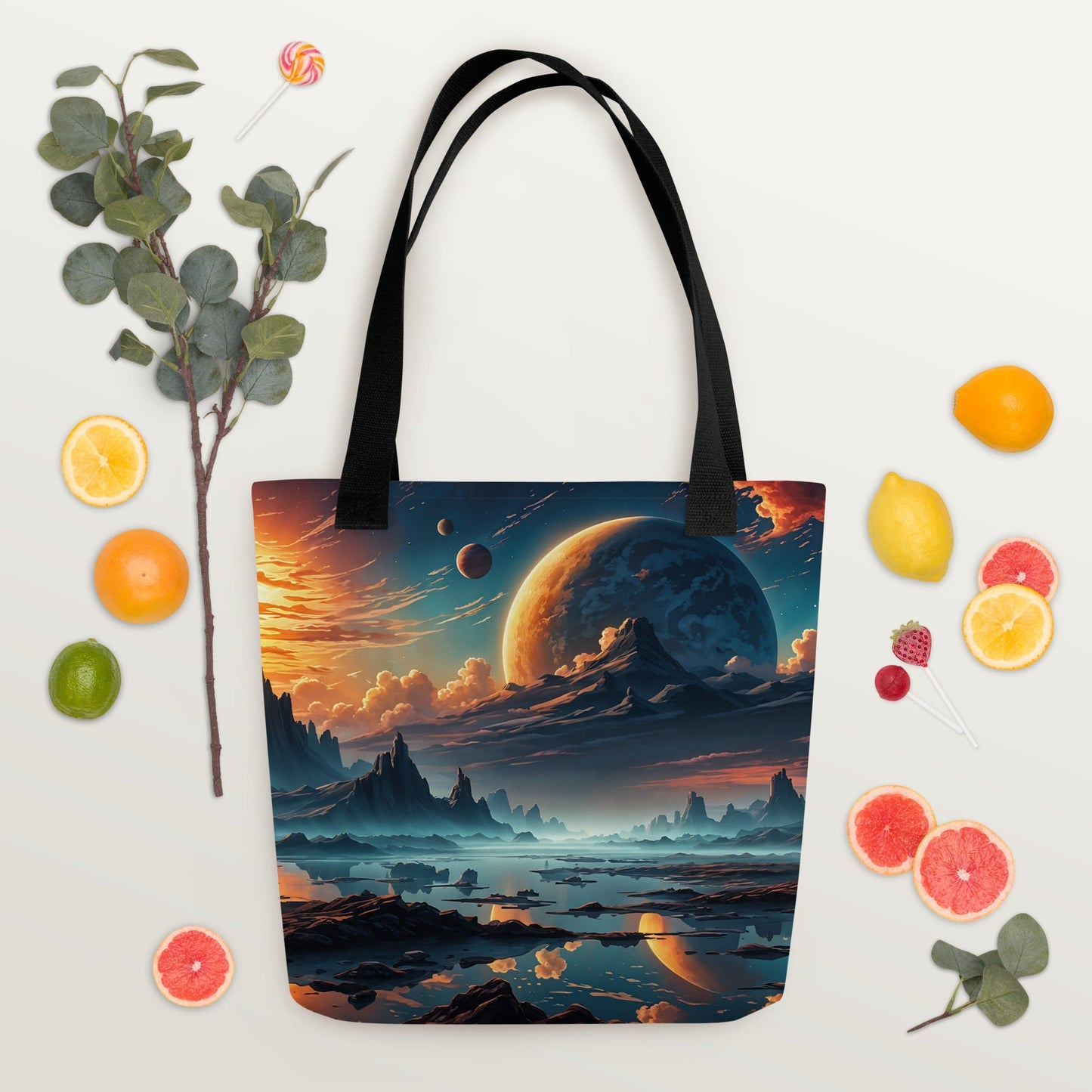 Surreal Nightfall II Tote Bag - Tote Bags - Discovery Co.