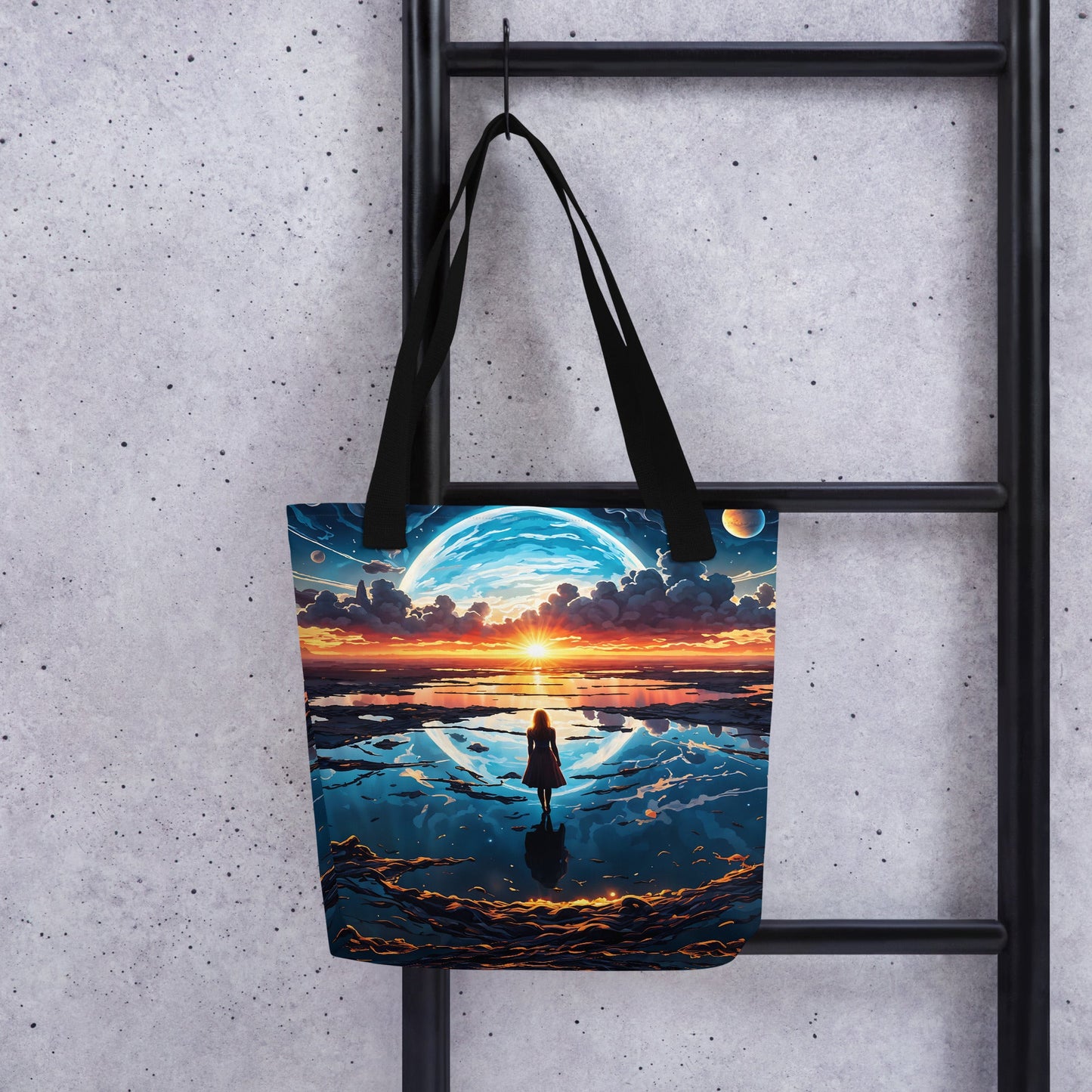 Surreal Nightfall Tote Bag - Tote Bags - Discovery Co.