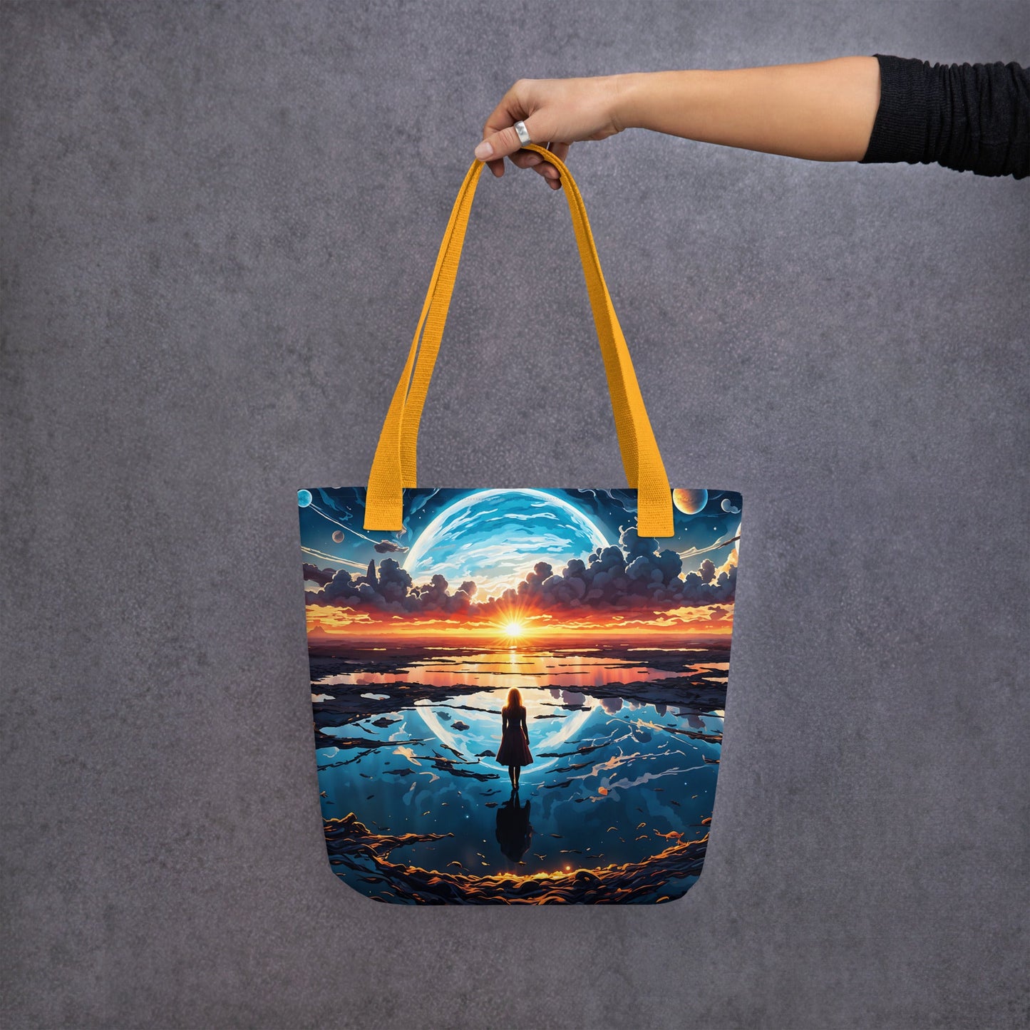 Surreal Nightfall Tote Bag - Tote Bags - Discovery Co.