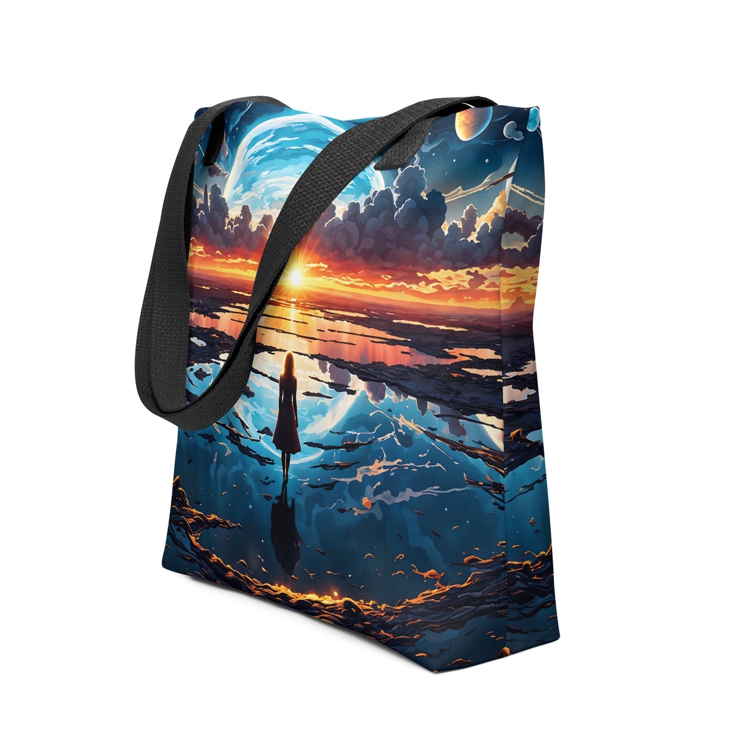 Surreal Nightfall Tote Bag - Tote Bags - Discovery Co.