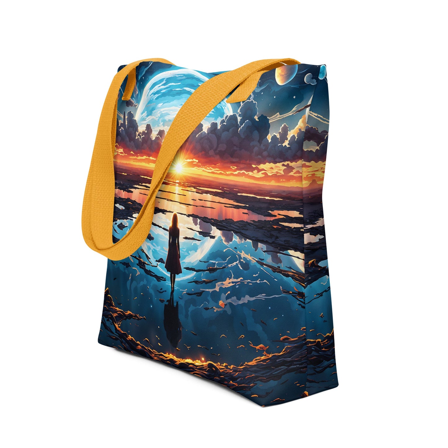 Surreal Nightfall Tote Bag - Tote Bags - Discovery Co.