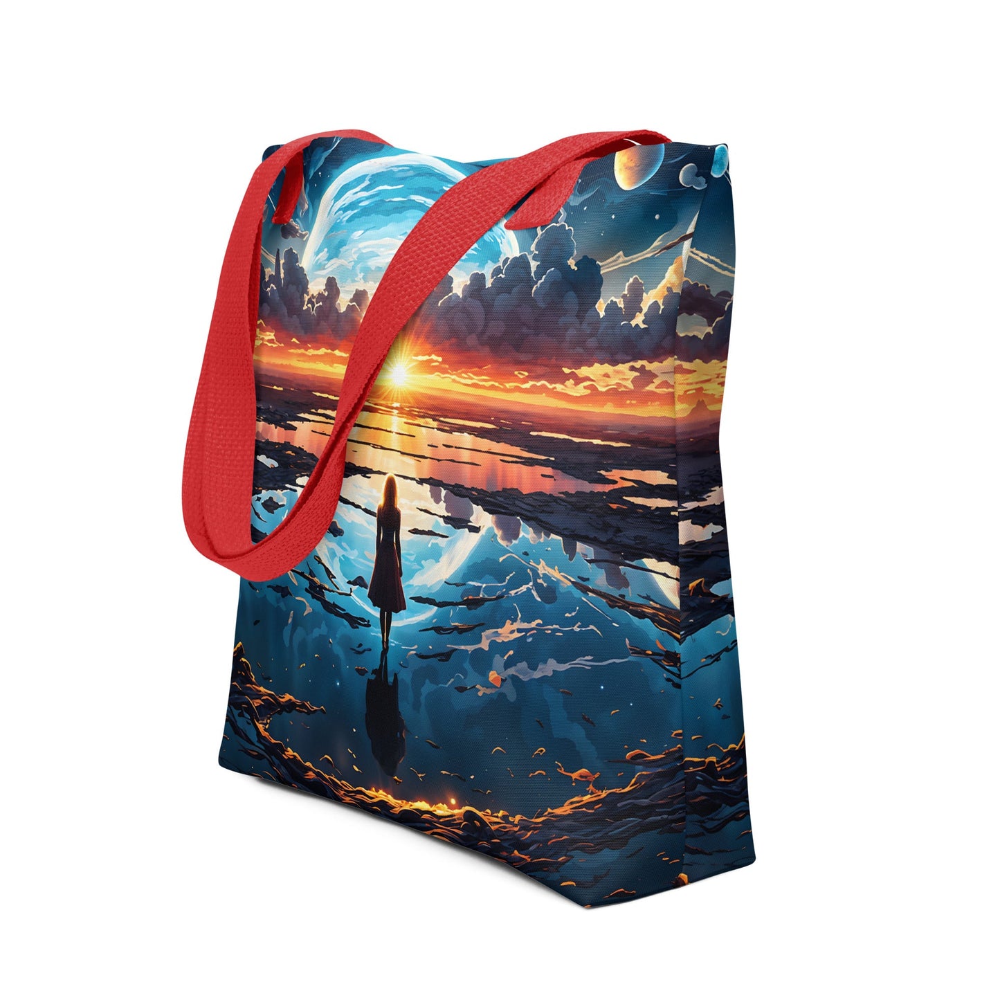 Surreal Nightfall Tote Bag - Tote Bags - Discovery Co.