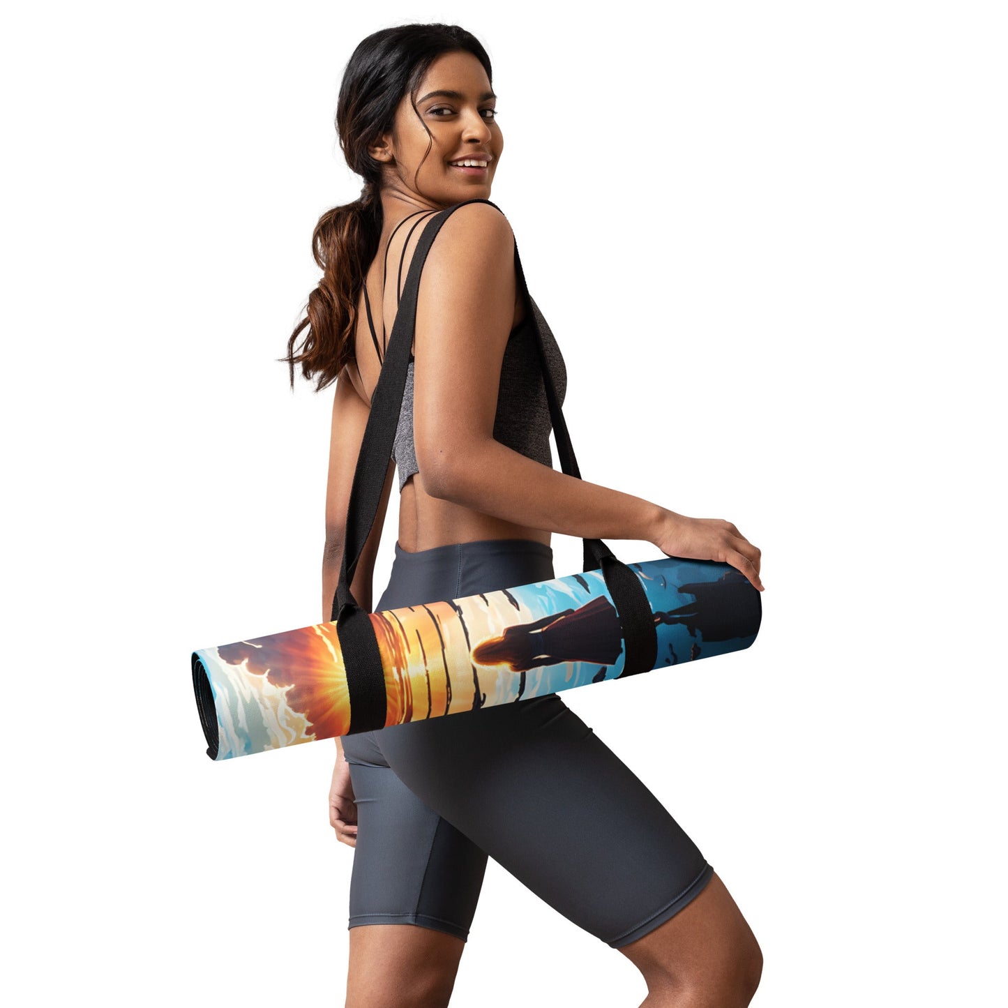 Surreal Nightfall Yoga Mat - Yoga Mat - Discovery Co.