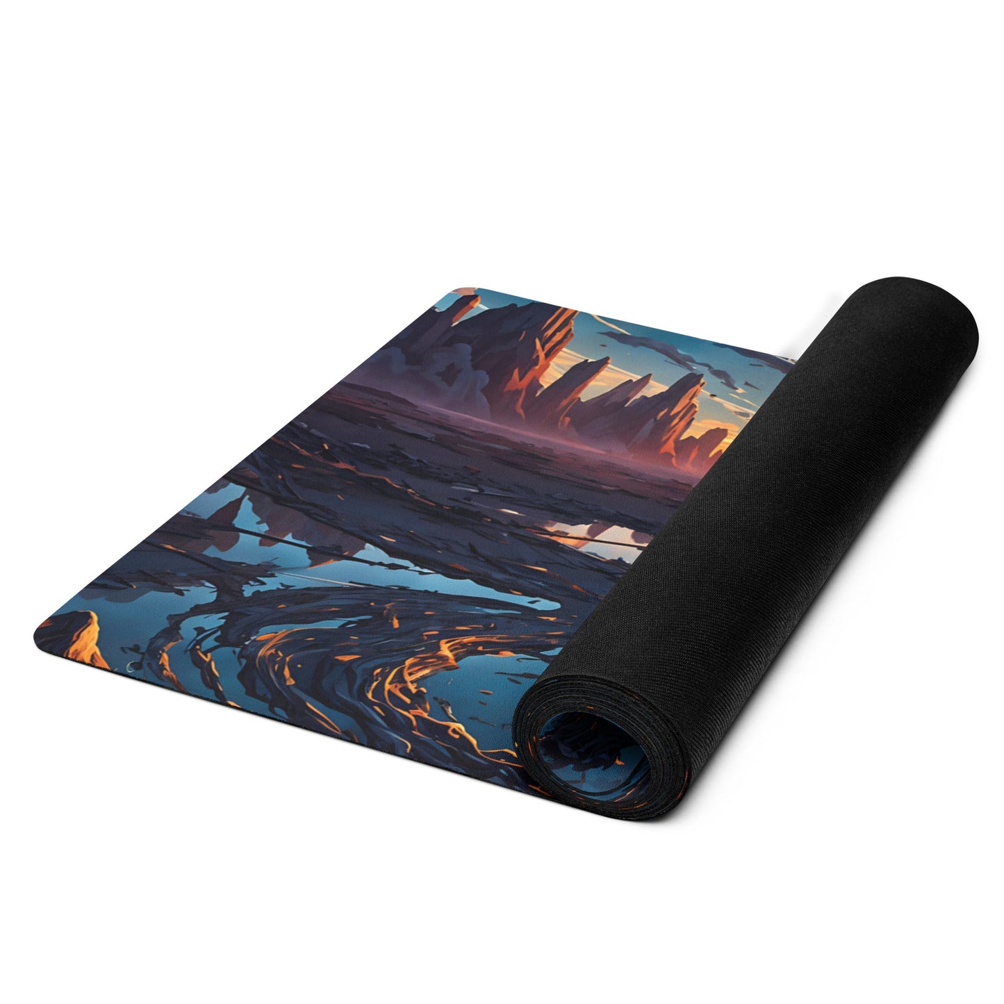 Surreal Nightfall Yoga Mat - Yoga Mat - Discovery Co.