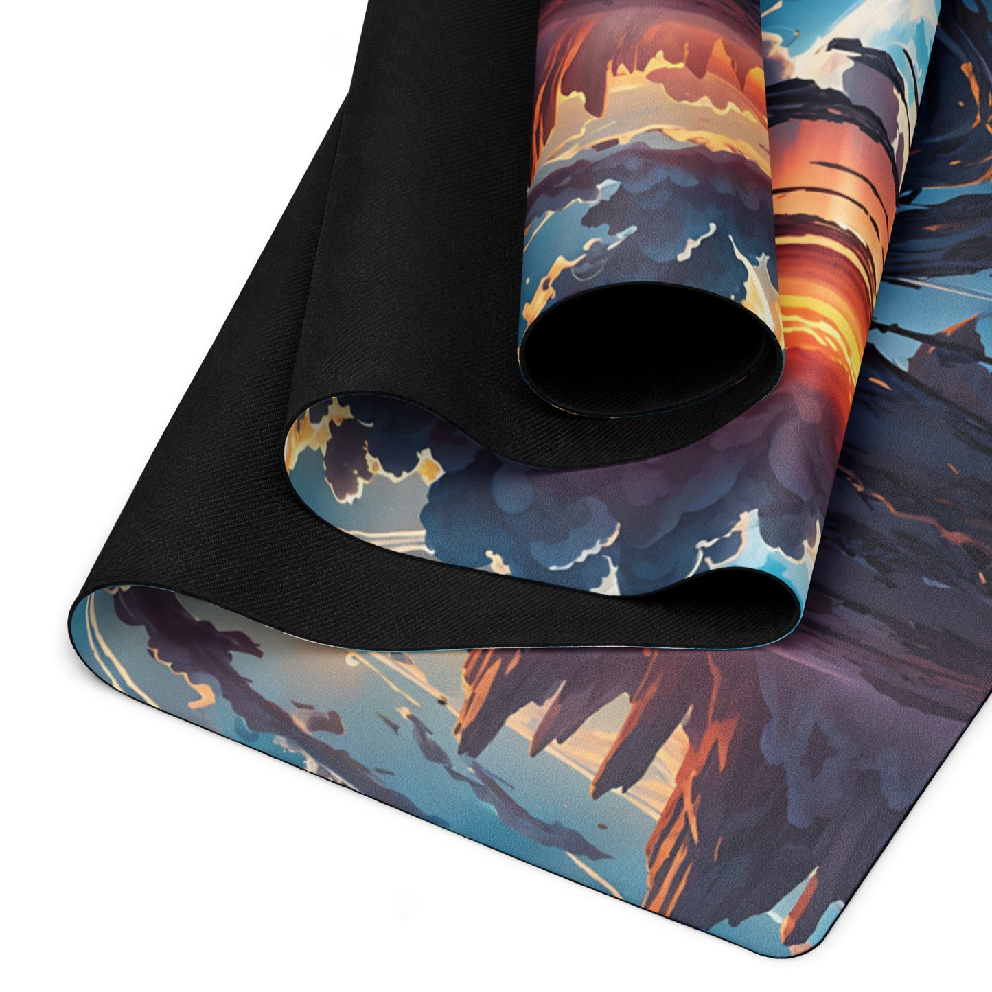 Surreal Nightfall Yoga Mat - Yoga Mat - Discovery Co.