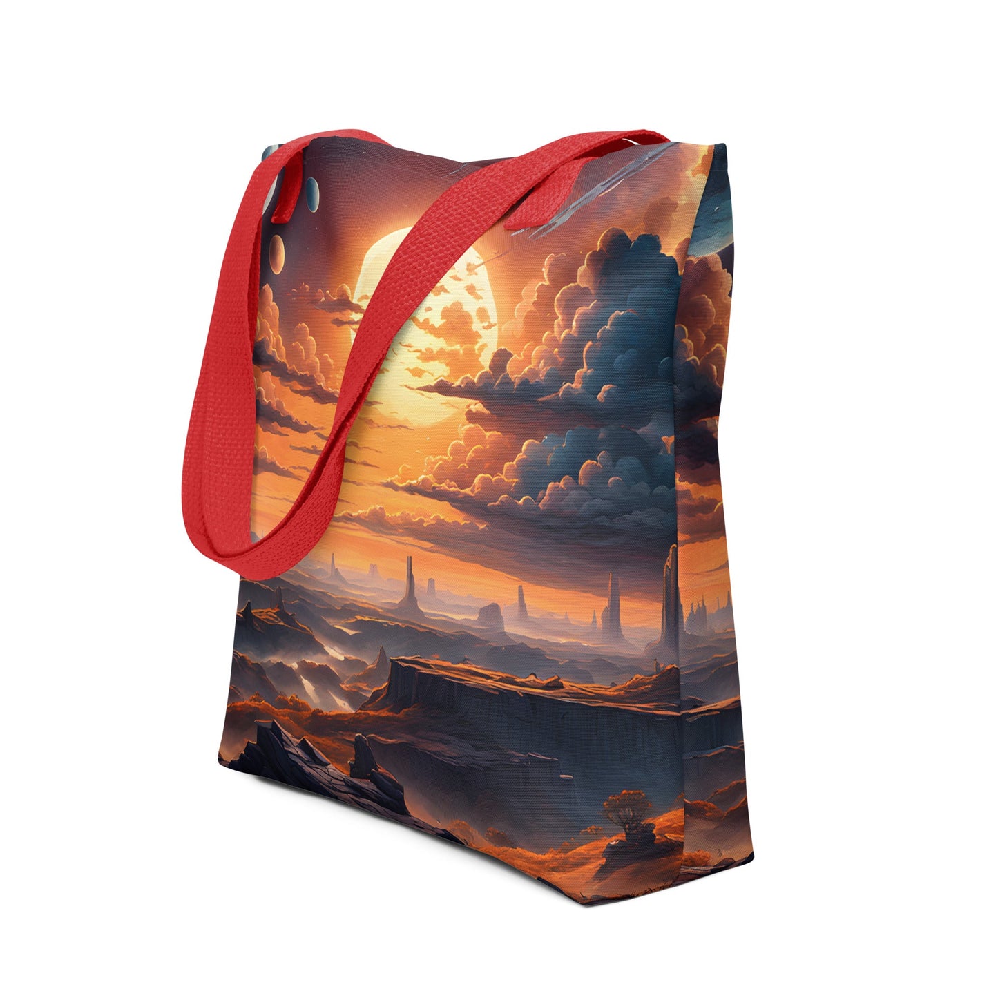 Surreal Sunrise II Tote Bag - Tote Bags - Discovery Co.