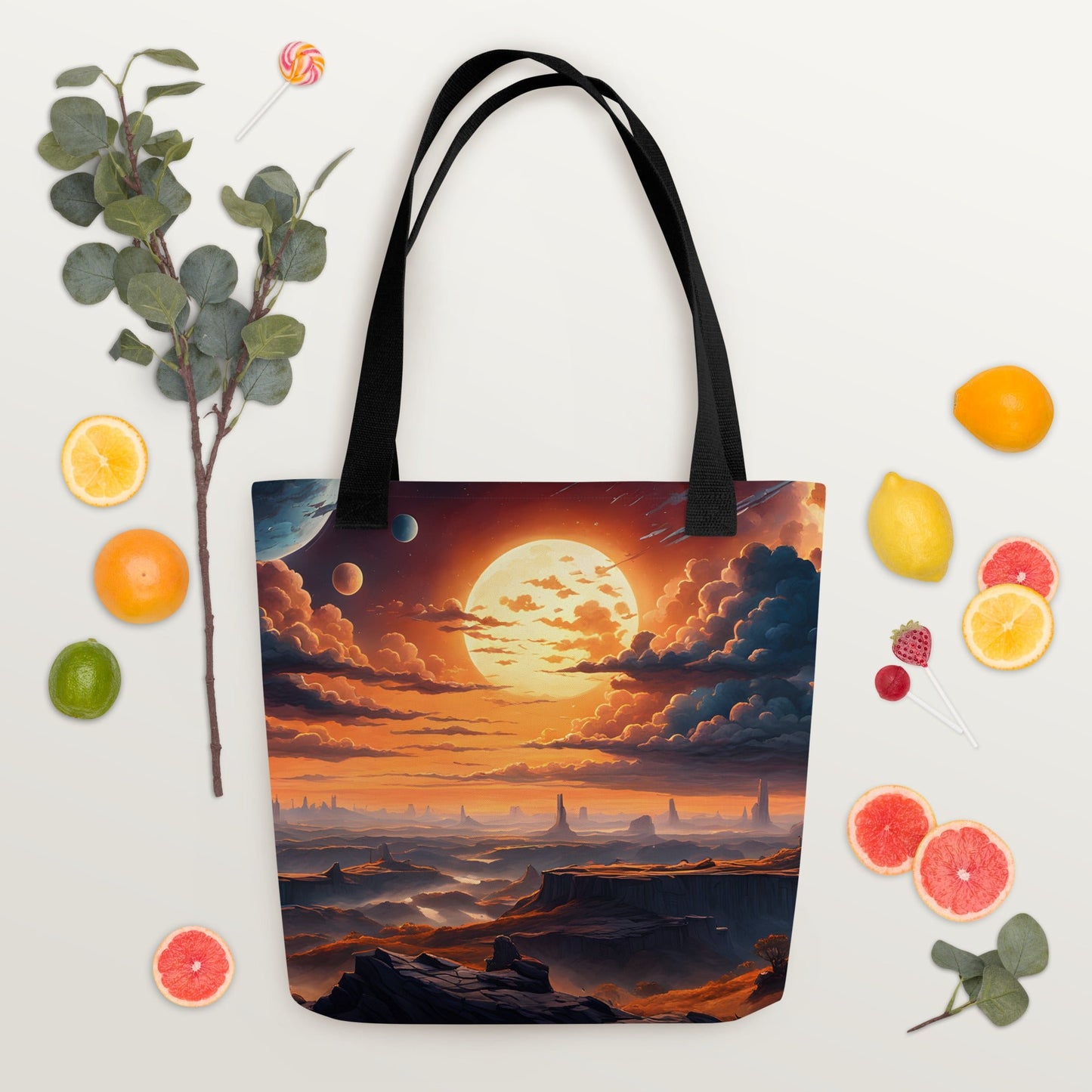 Surreal Sunrise II Tote Bag - Tote Bags - Discovery Co.