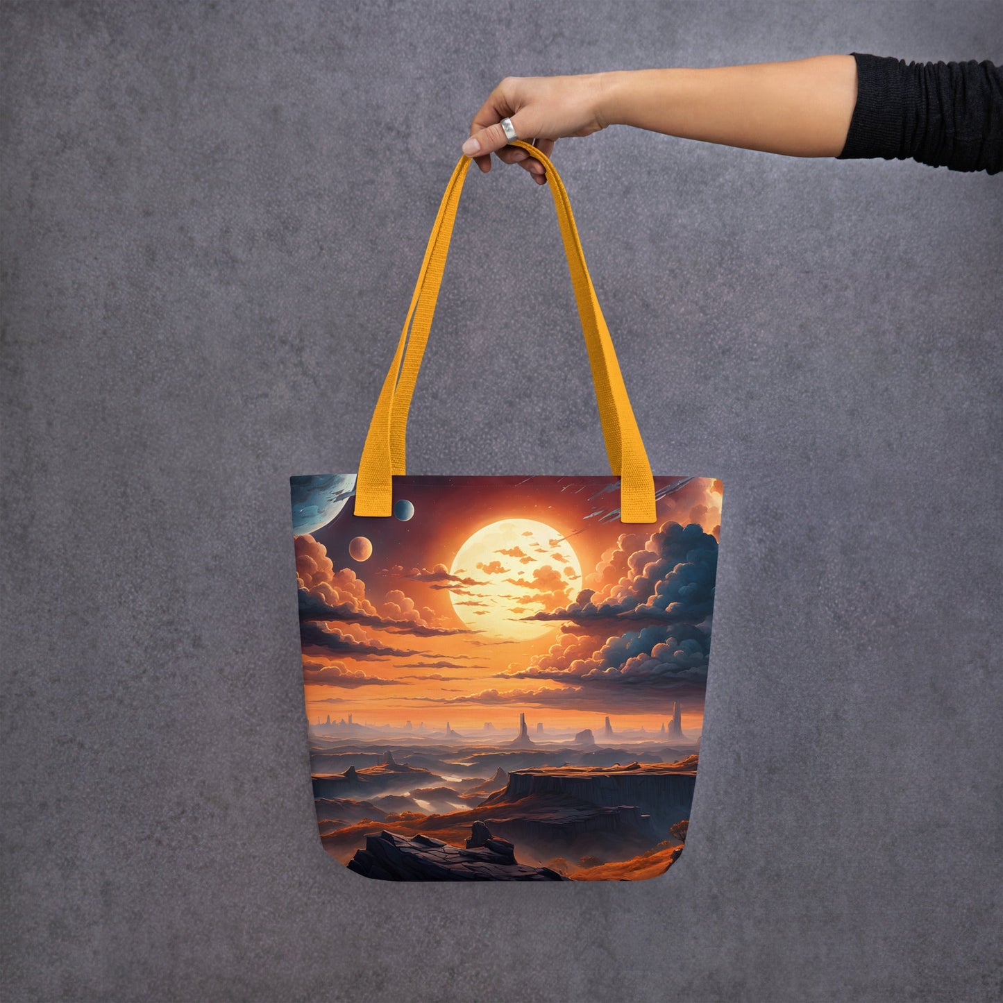 Surreal Sunrise II Tote Bag - Tote Bags - Discovery Co.