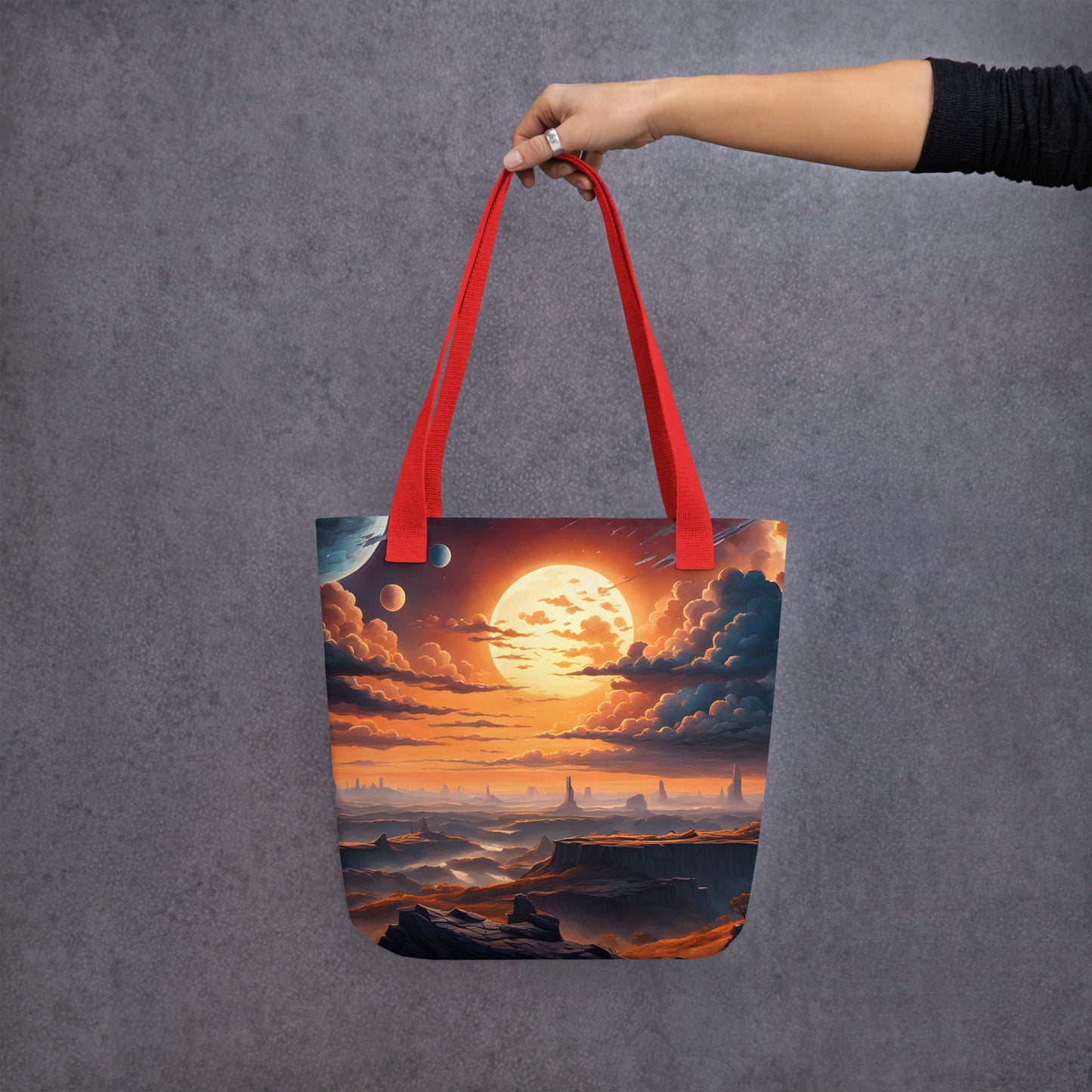 Surreal Sunrise II Tote Bag - Tote Bags - Discovery Co.