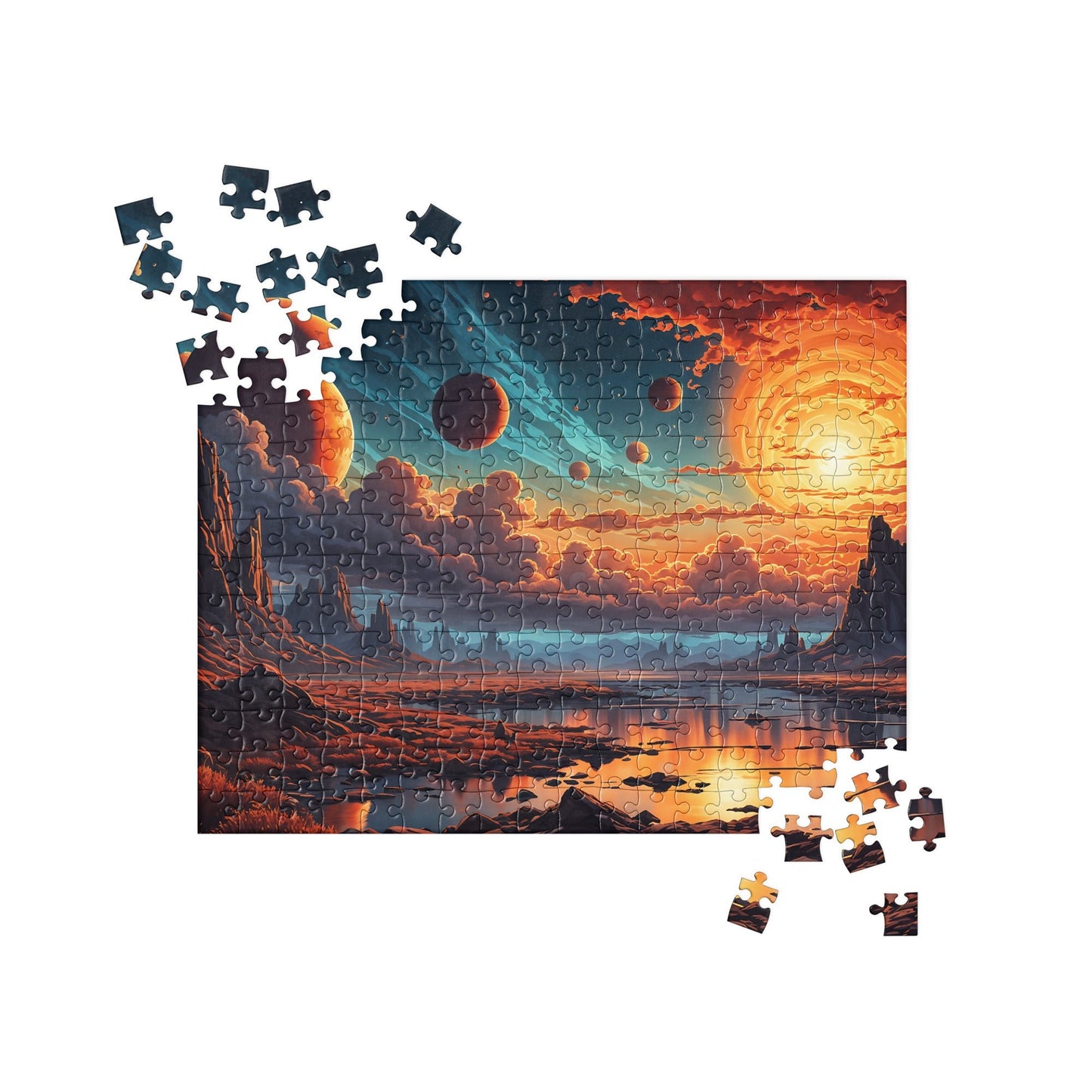 Surreal Sunrise III Jigsaw Puzzle - Puzzle - Discovery Co.
