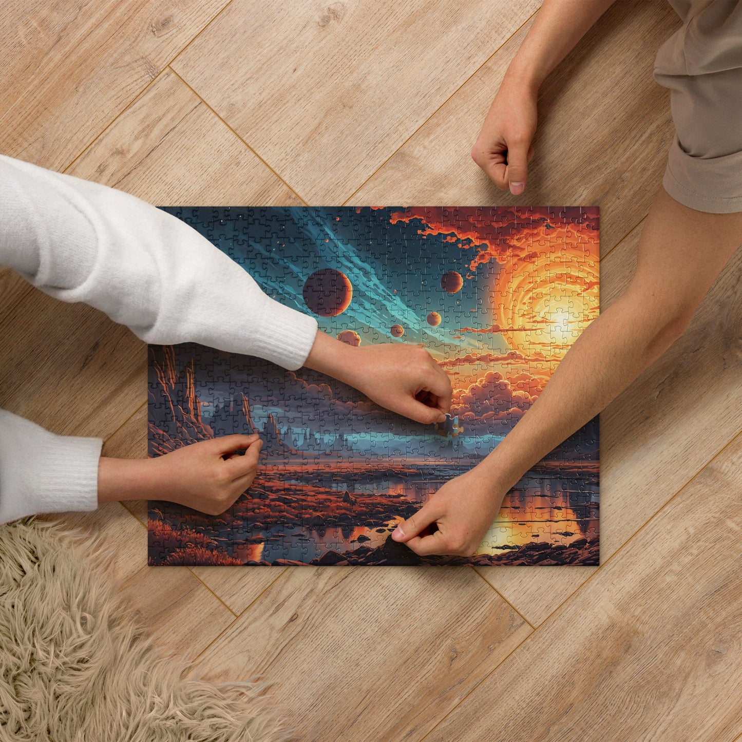 Surreal Sunrise III Jigsaw Puzzle - Puzzle - Discovery Co.
