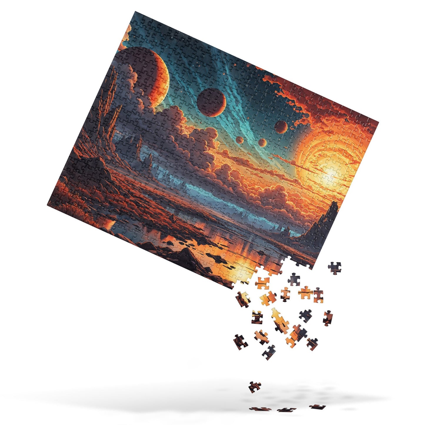 Surreal Sunrise III Jigsaw Puzzle - Puzzle - Discovery Co.