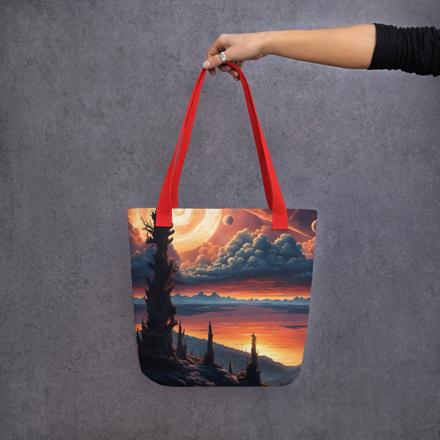 Surreal Sunrise Tote Bag - Tote Bags - Discovery Co.