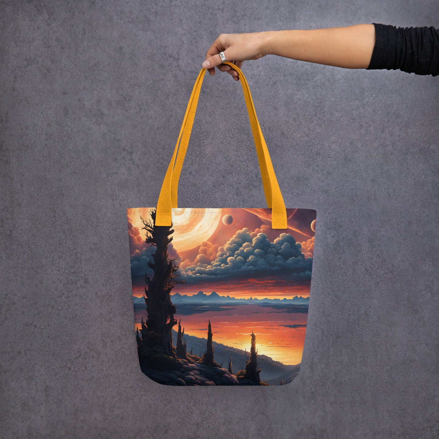 Surreal Sunrise Tote Bag - Tote Bags - Discovery Co.