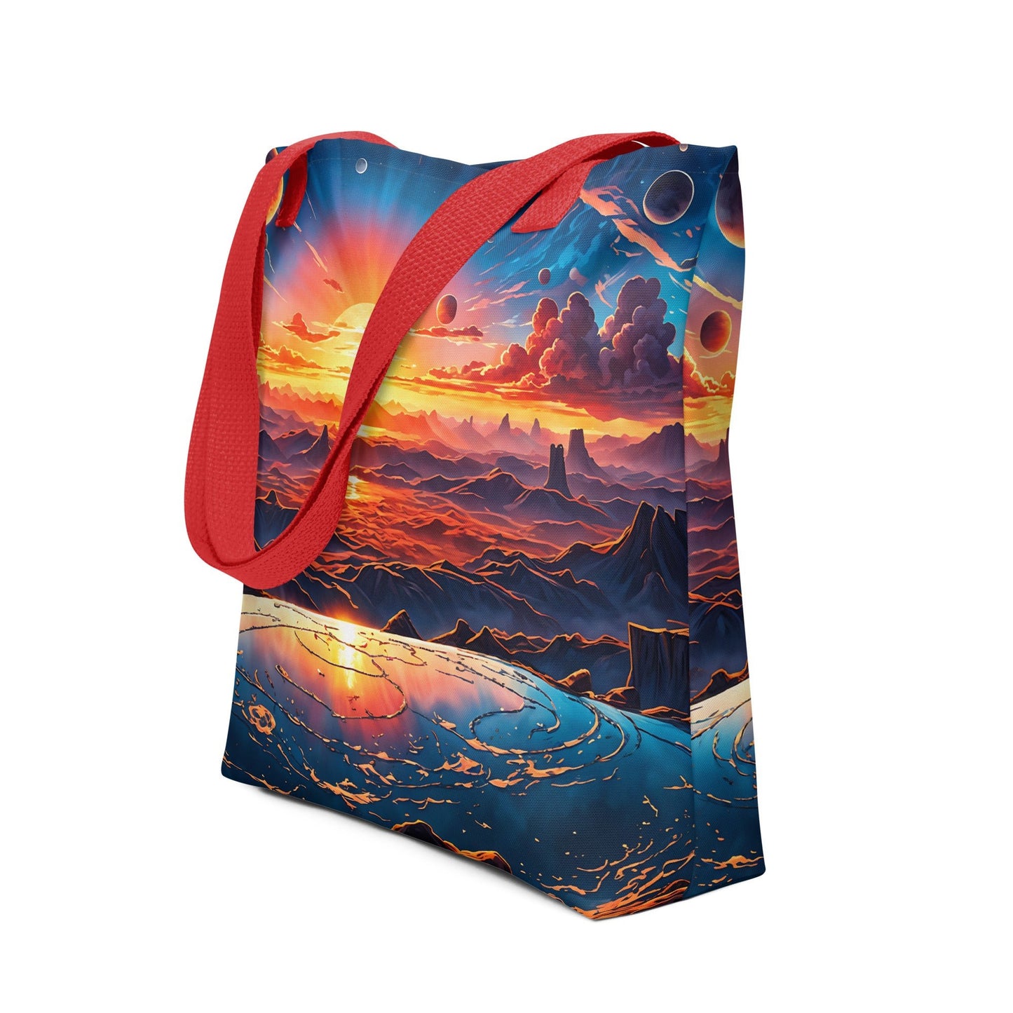 Surreal Sunset II Tote Bag - Tote Bags - Discovery Co.