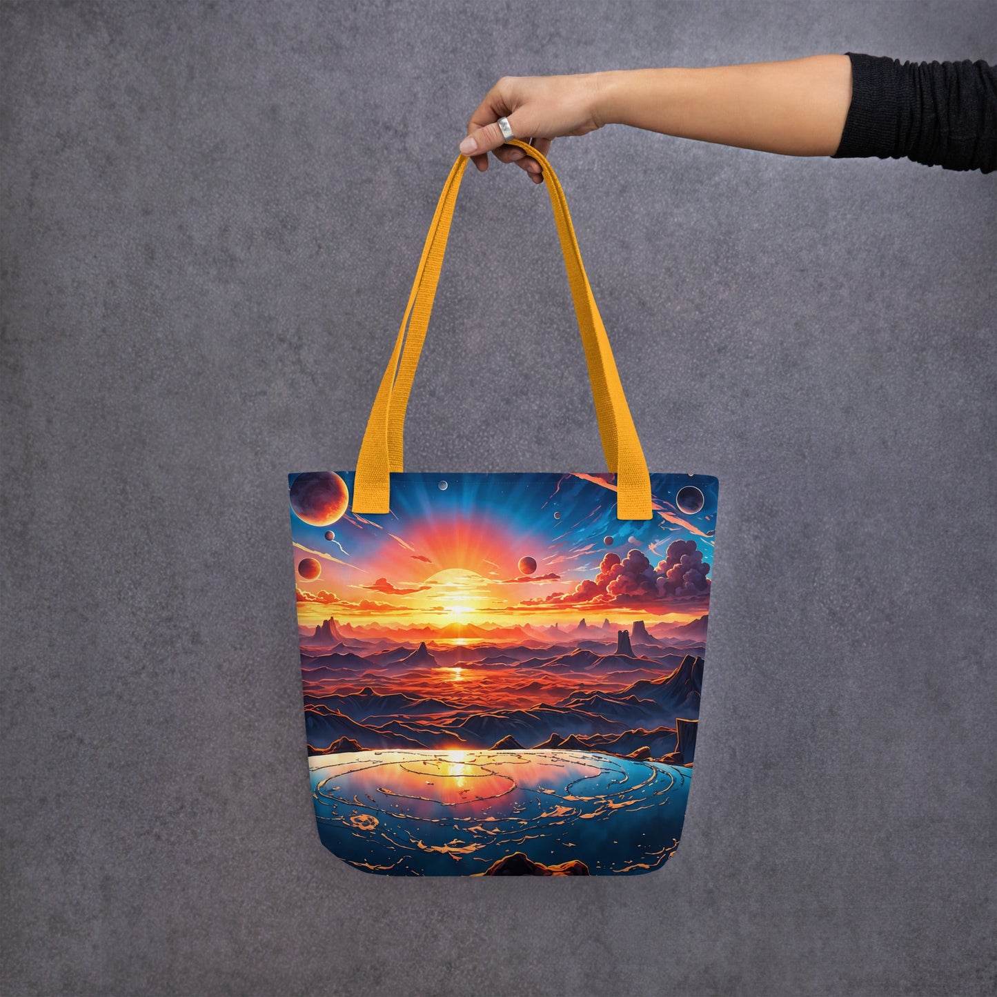Surreal Sunset II Tote Bag - Tote Bags - Discovery Co.