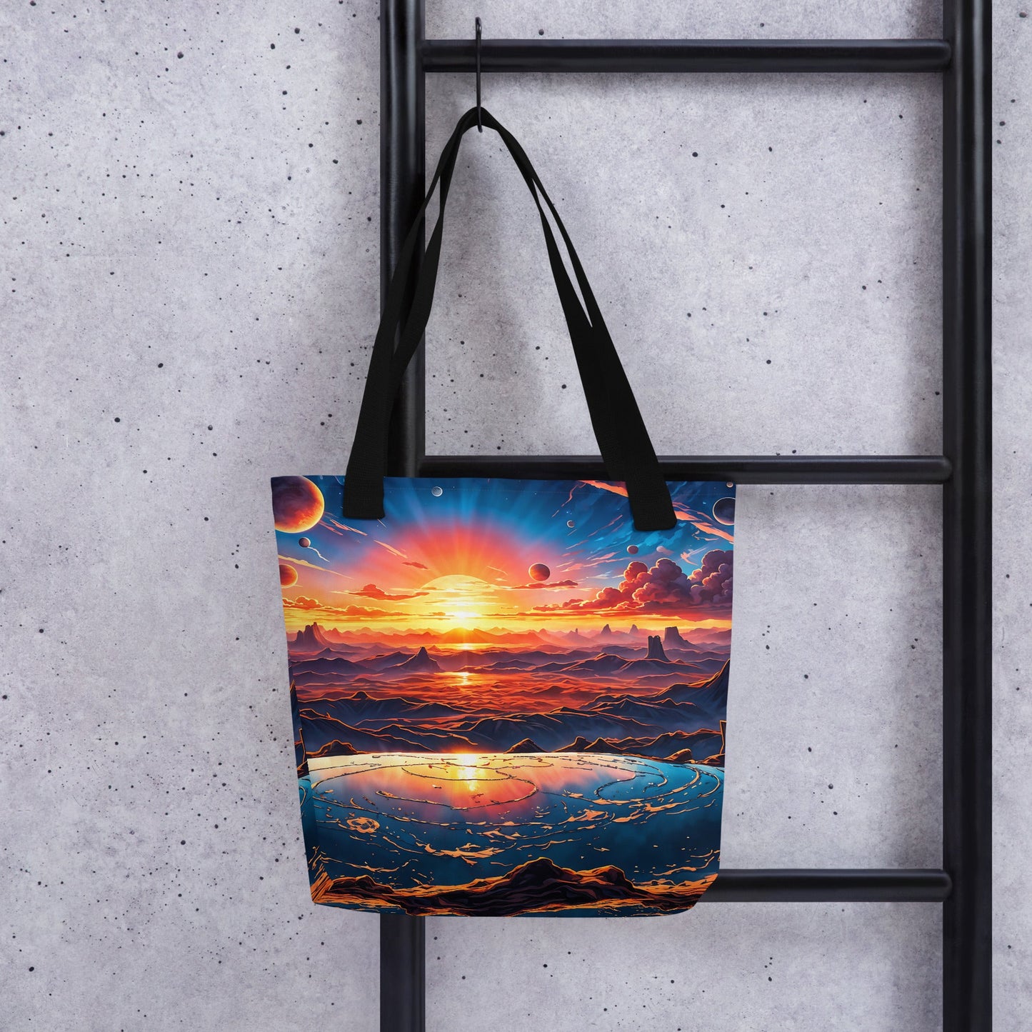 Surreal Sunset II Tote Bag - Tote Bags - Discovery Co.