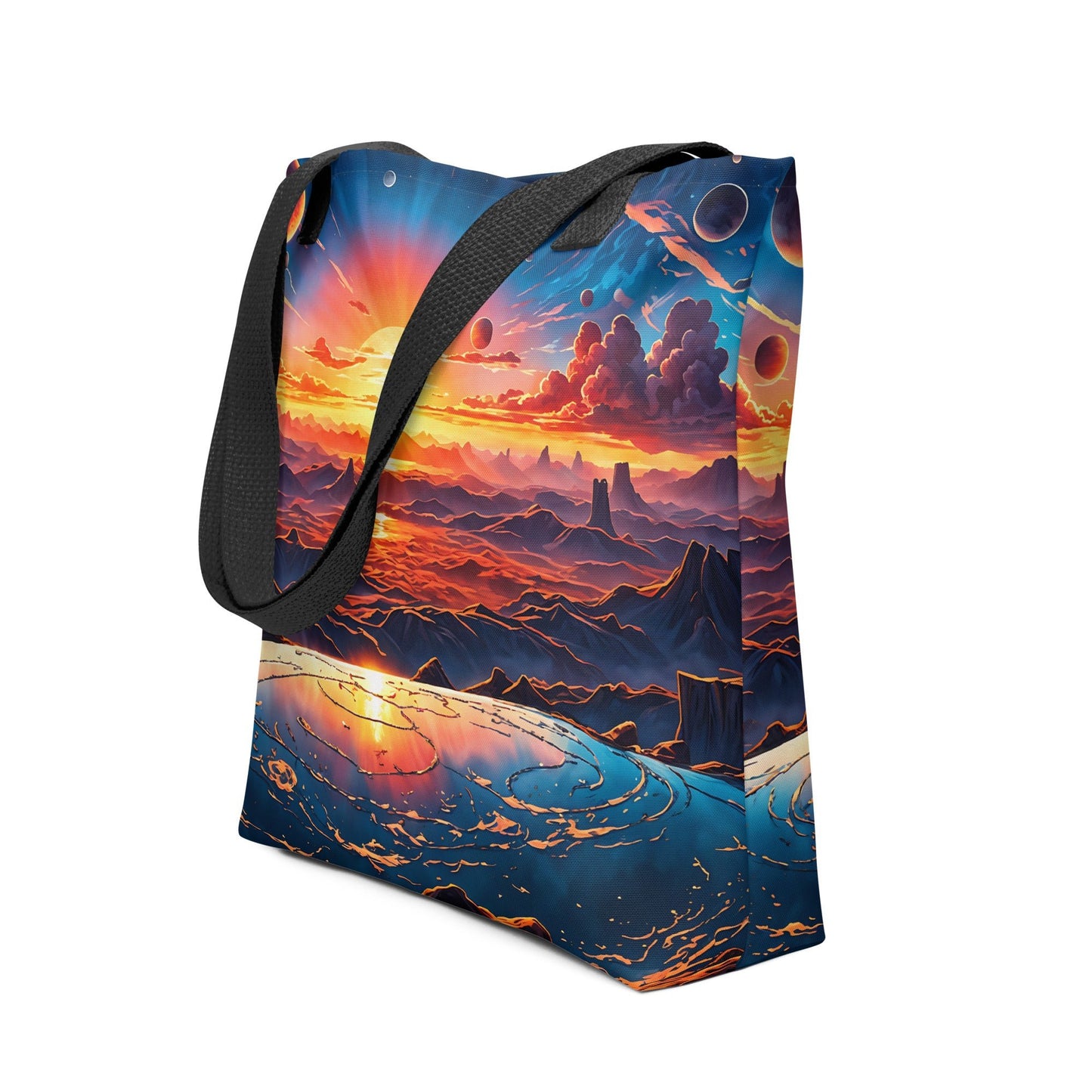 Surreal Sunset II Tote Bag - Tote Bags - Discovery Co.